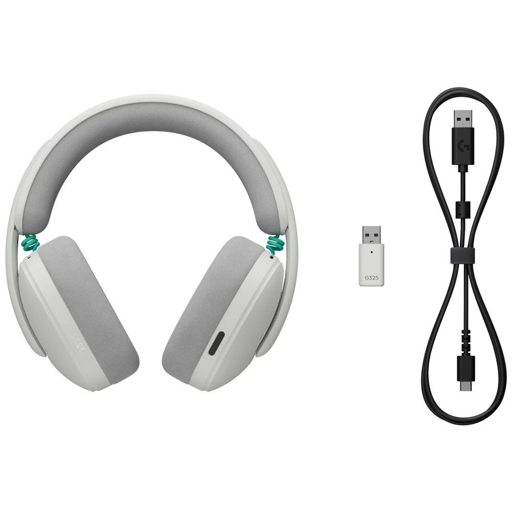 9 Logitech G G325 Wireless Headset White, 9 of 10