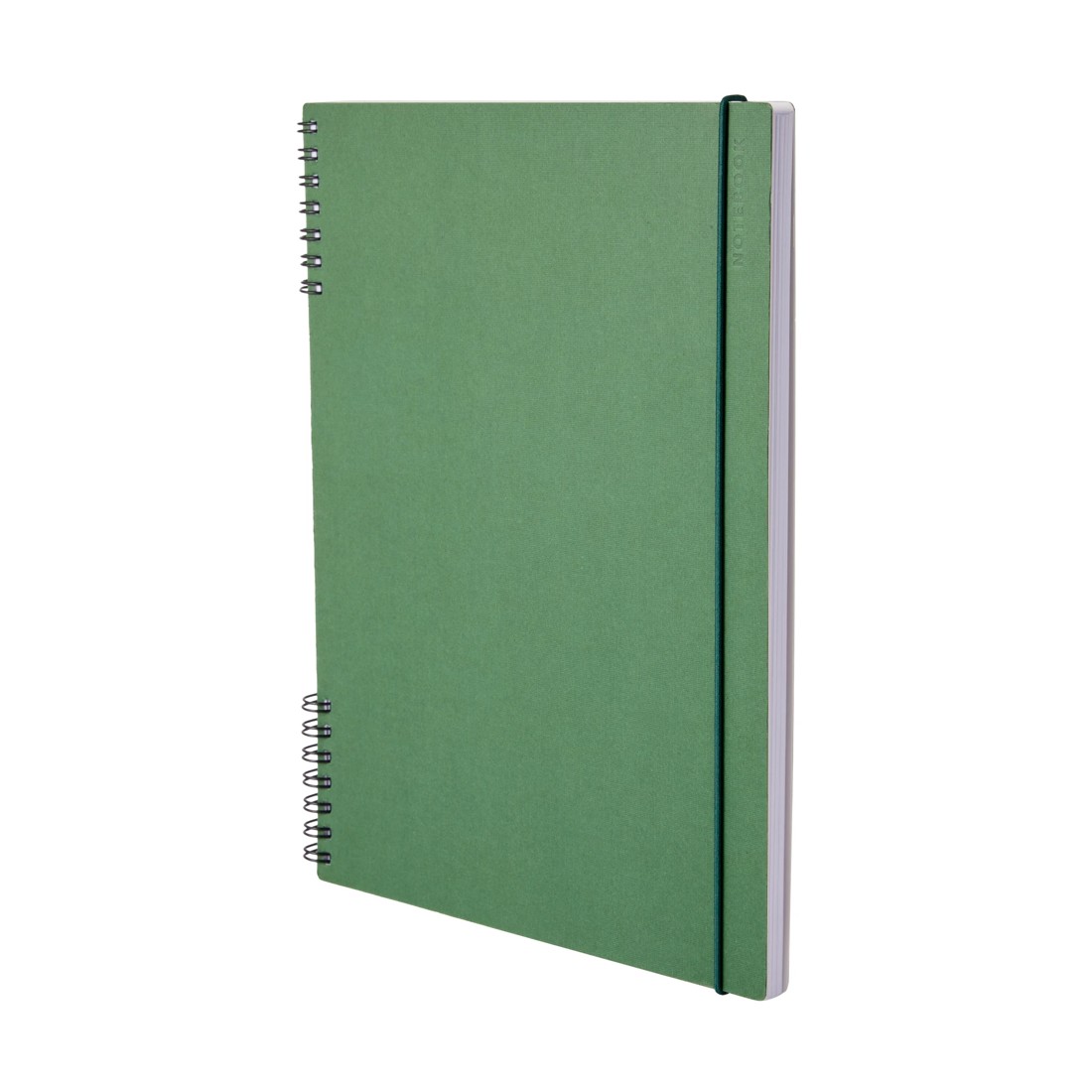3 B5 Split Spiral Notebook - Green, 3 of 6