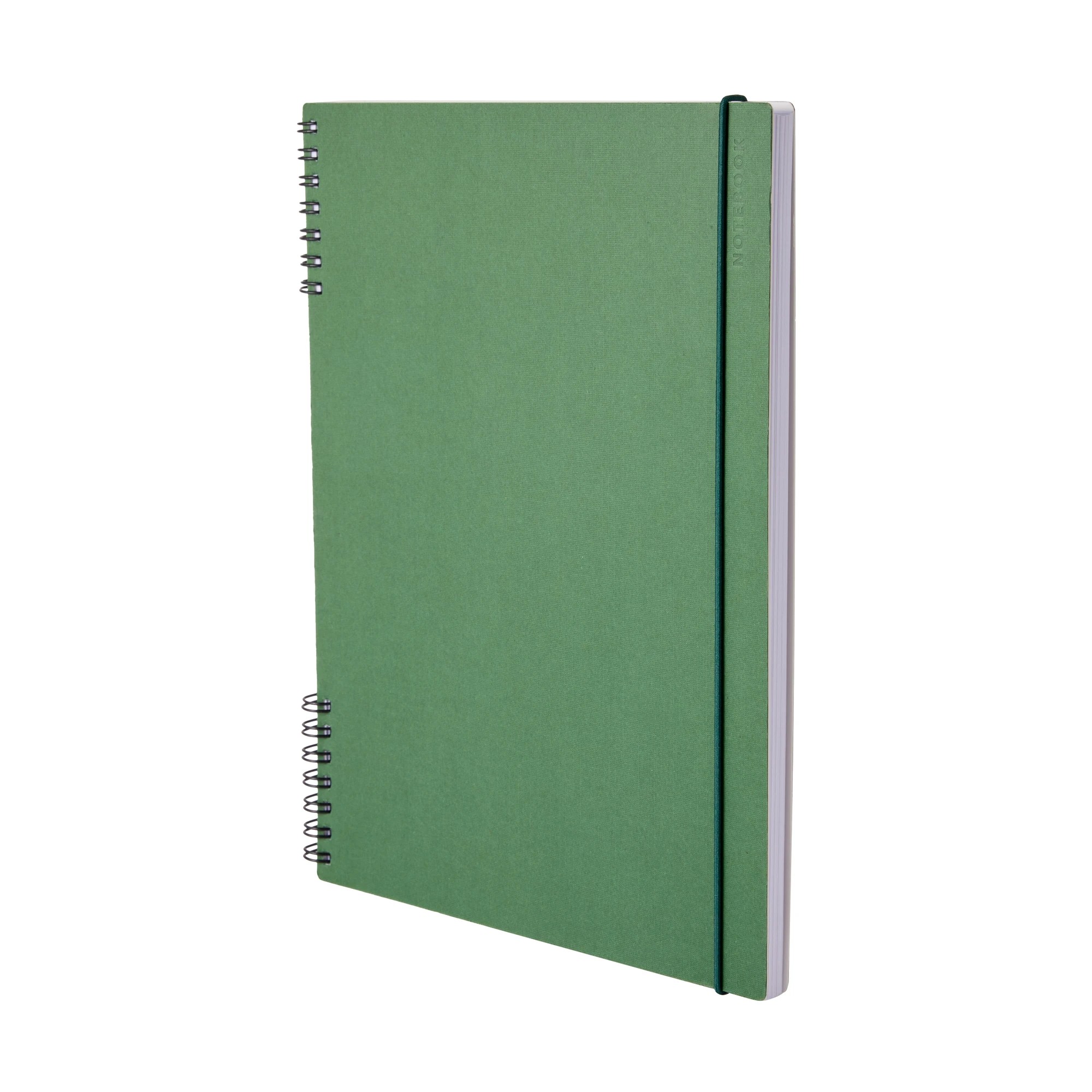3 B5 Split Spiral Notebook - Green, 3 of 6