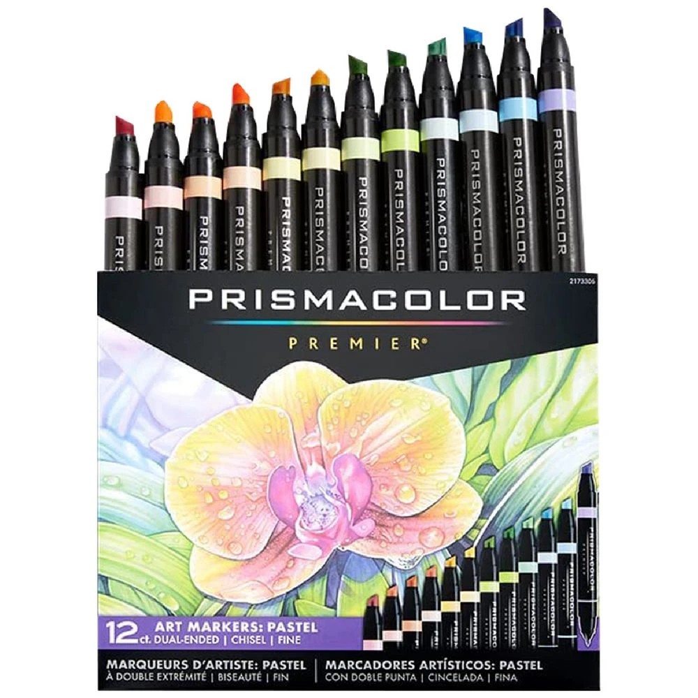 3 Prismacolor Art Markers Pastel 12 Pack, 3 of 6