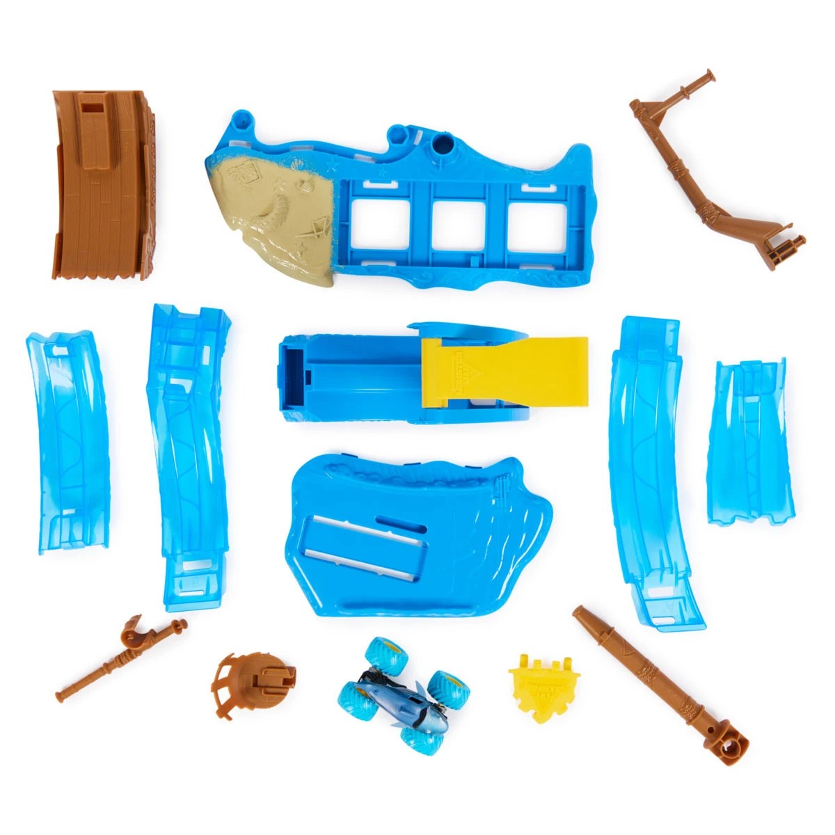 9 Monster Jam Megalodon's Loop of Doom Playset, 9 of 9