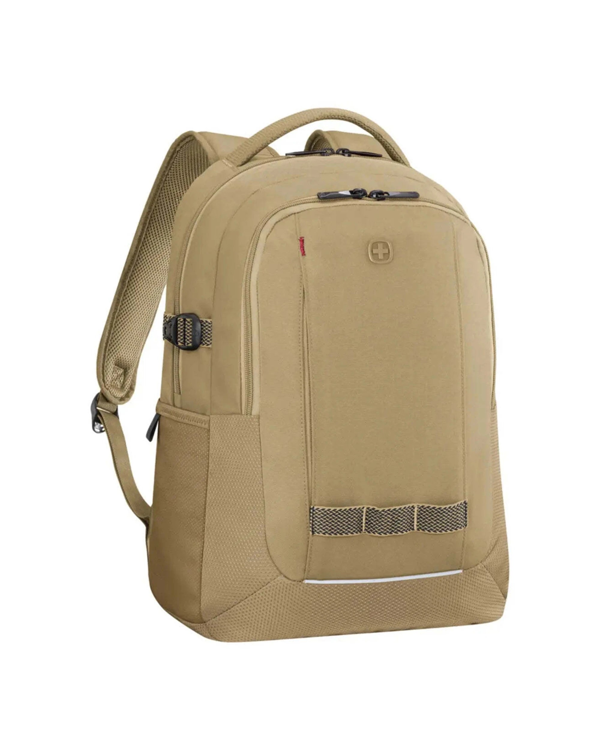 4 Wenger NEXT Ryde 16in Laptop Backpack Recycled Fabric Padded Compartments 24L Capacity - Brown, 4 of 5