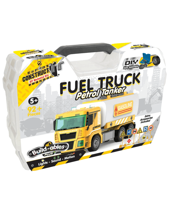 Construct-it Builda-bles Plus - Fuel Truck, Petrol Tanker