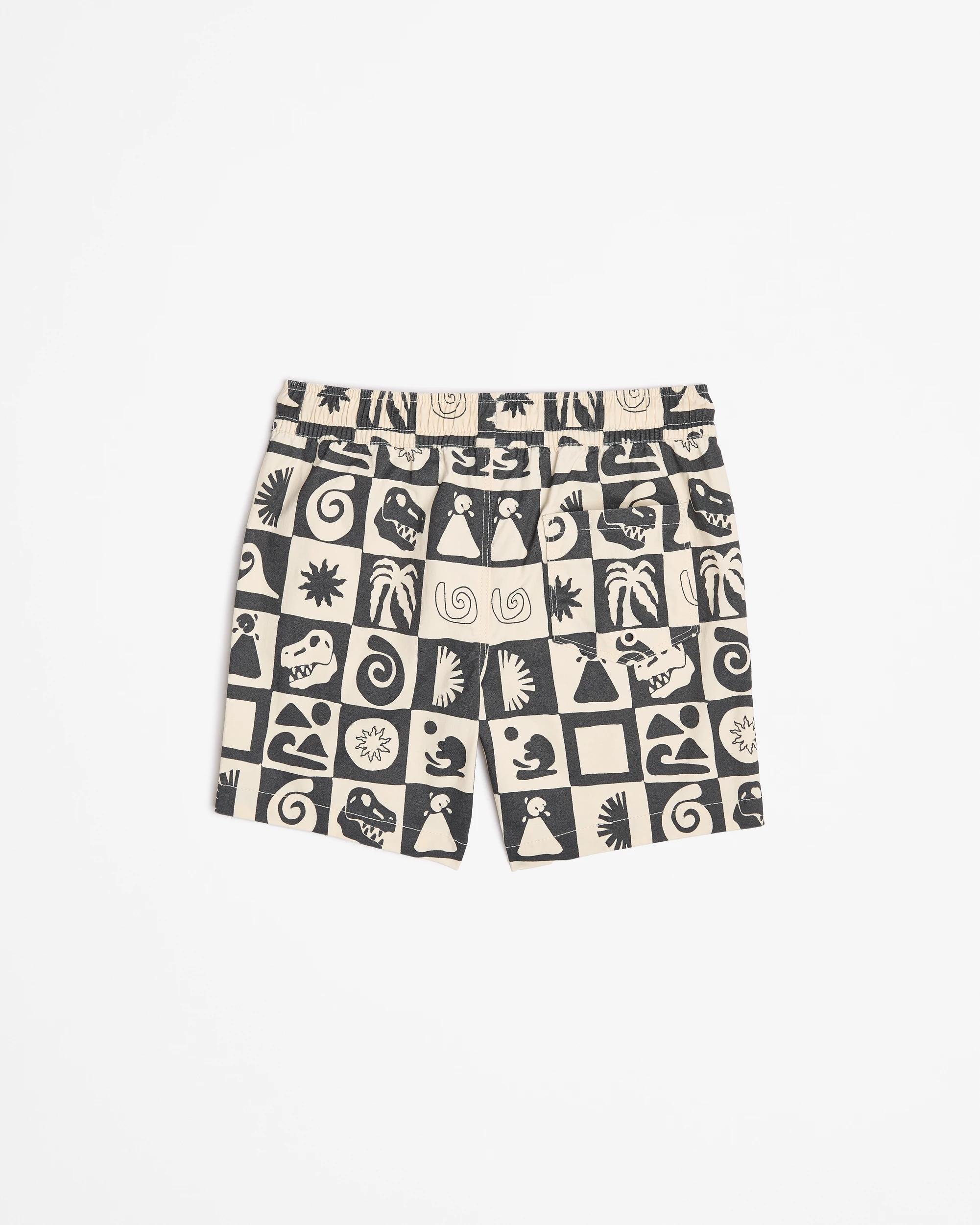 3 Target Checkered Swim Boardshorts NEUTRAL, 3 of 3