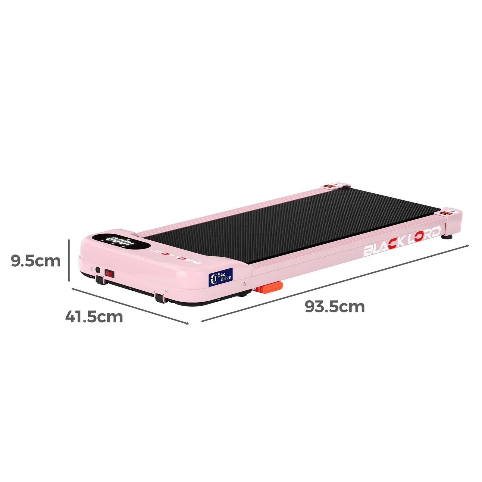 3 Black Lord Treadmill Electric Walking Pad Home Gym Incline Magnetic Remote - Pink, 3 of 10