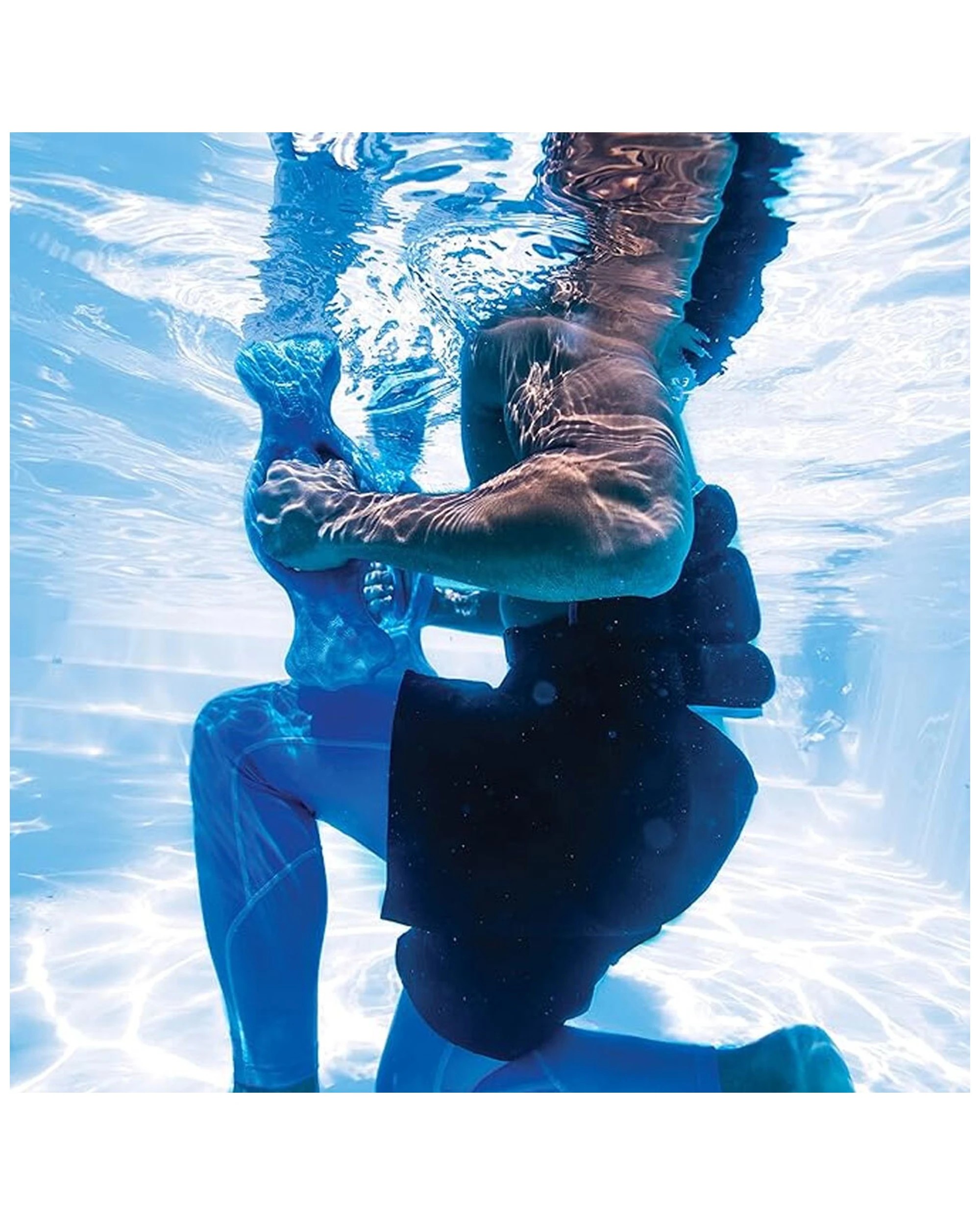 3 AQUA LEISURE 2pc Aqua Water Dumbbells Set Pool Workout Equipment Foam - Multi, 3 of 3