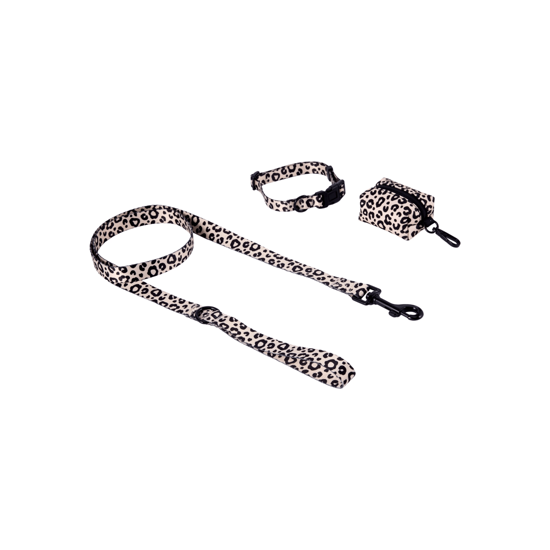 1 Leopard Collar Walking Set - Small, 1 of 7