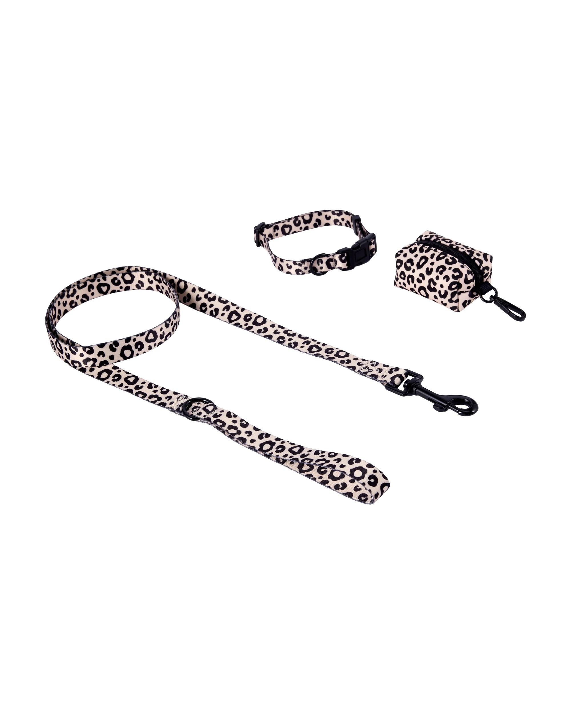 1 Leopard Collar Walking Set - Small, 1 of 7