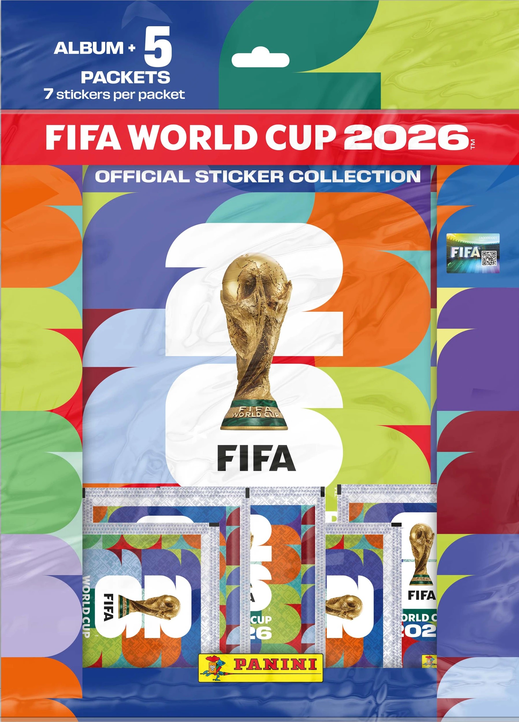 1 Panini 2026 FIFA World Cup Sticker Starter Pack - Assorted, 1 of 3