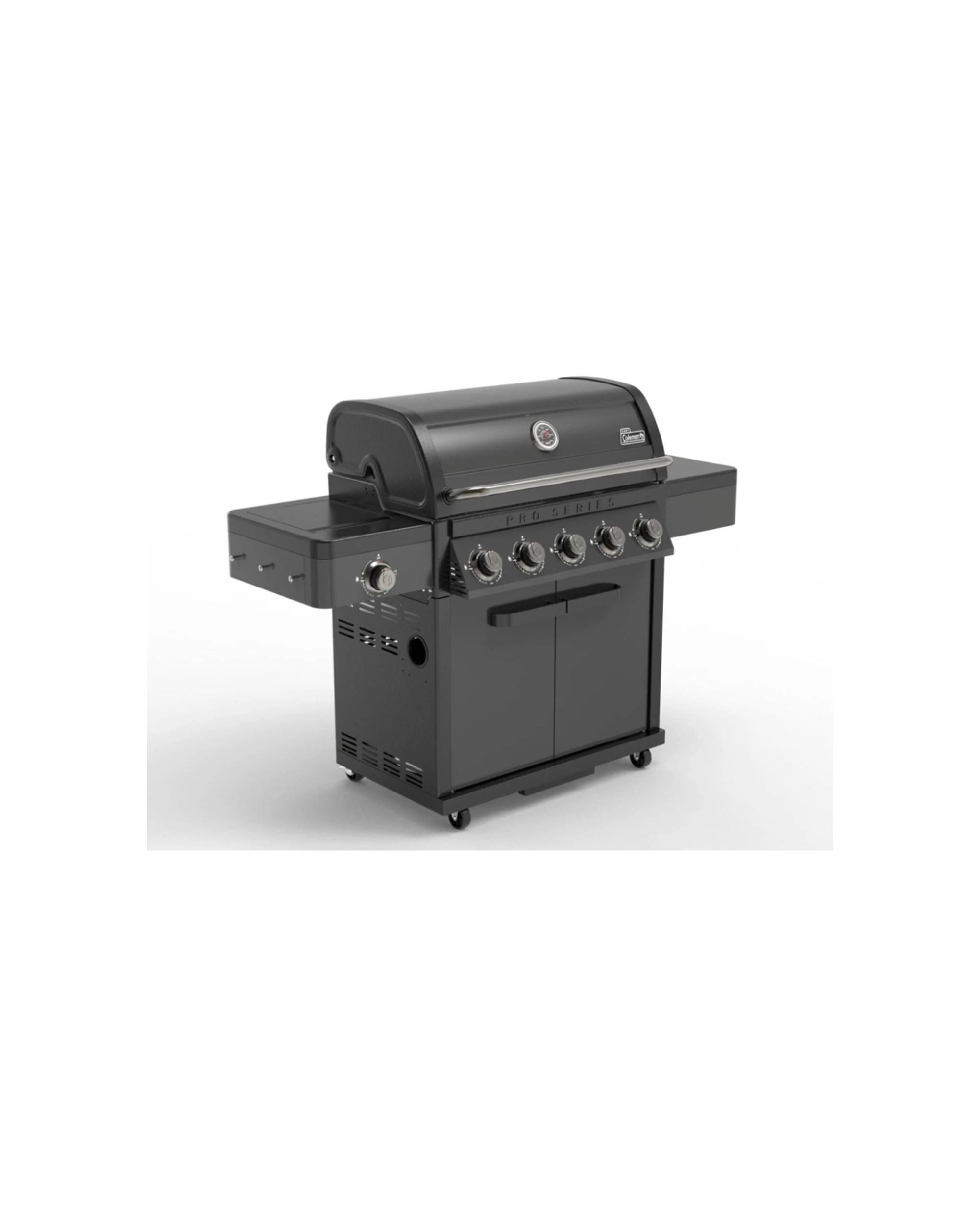 4 Coleman Pro Series 5-Burner BBQ On Cart Matte - Black, 4 of 9