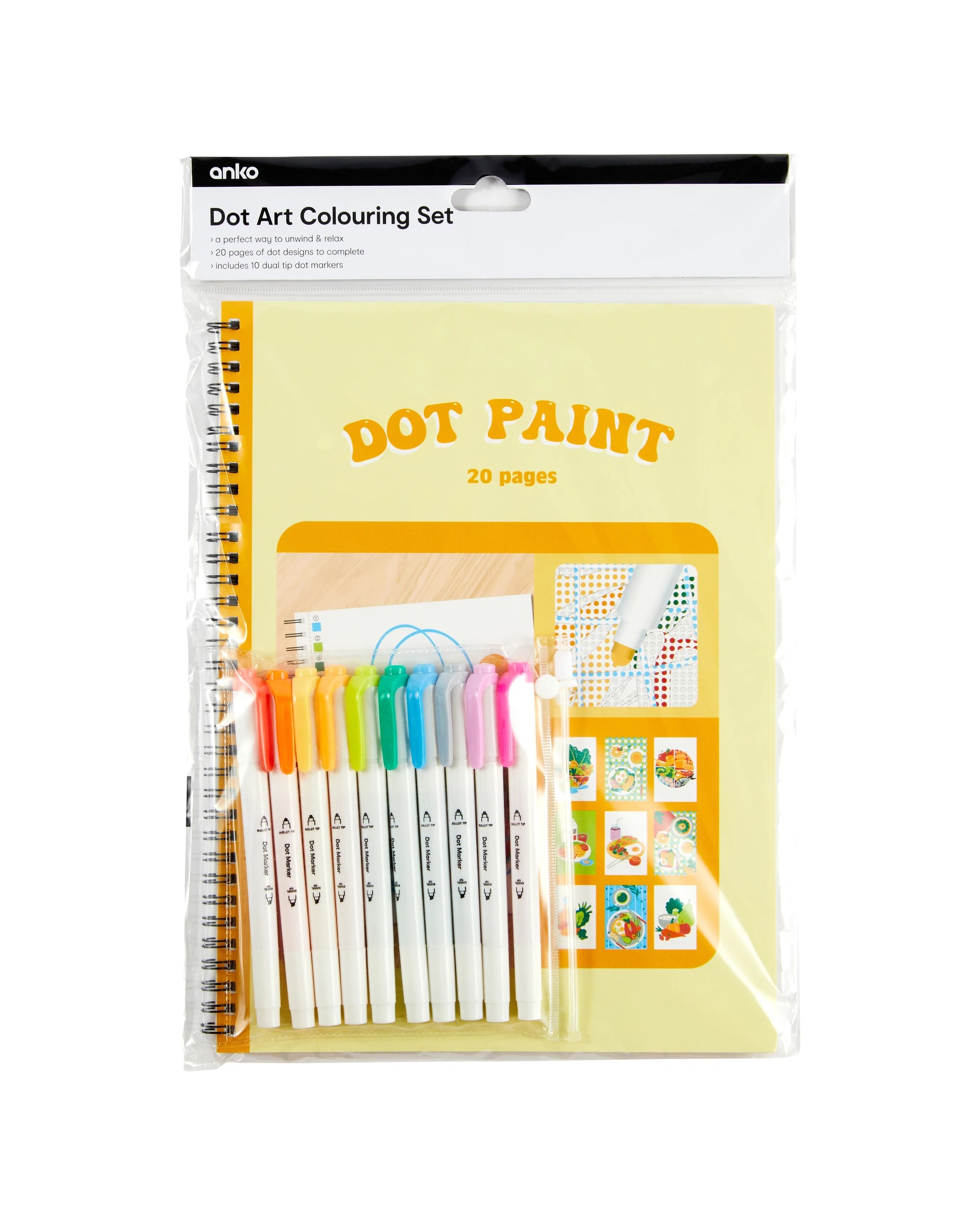1 Dot Art Colouring Set, 1 of 9