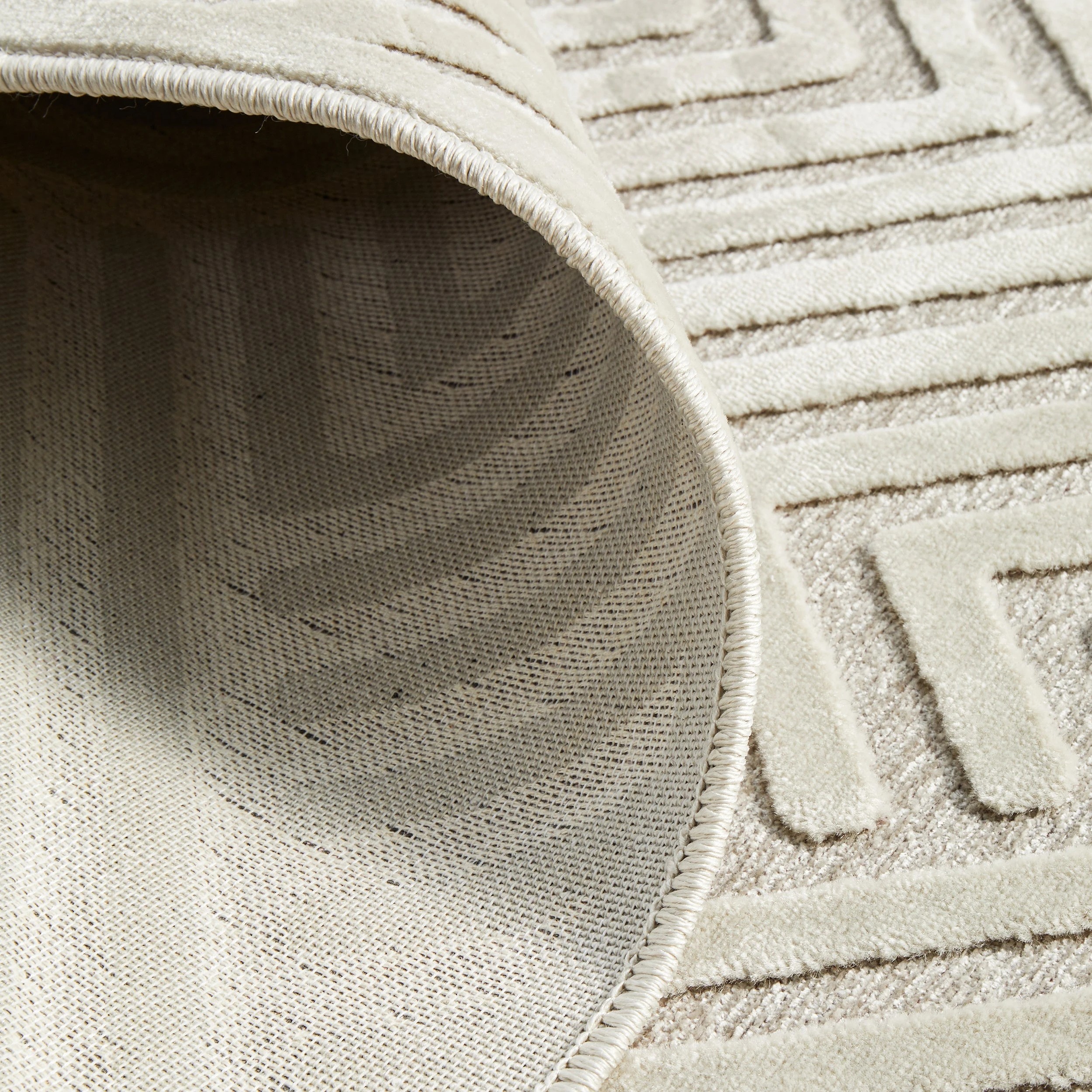 9 Common Ground Rugs Citadel 47 230x160cm - White, 9 of 9