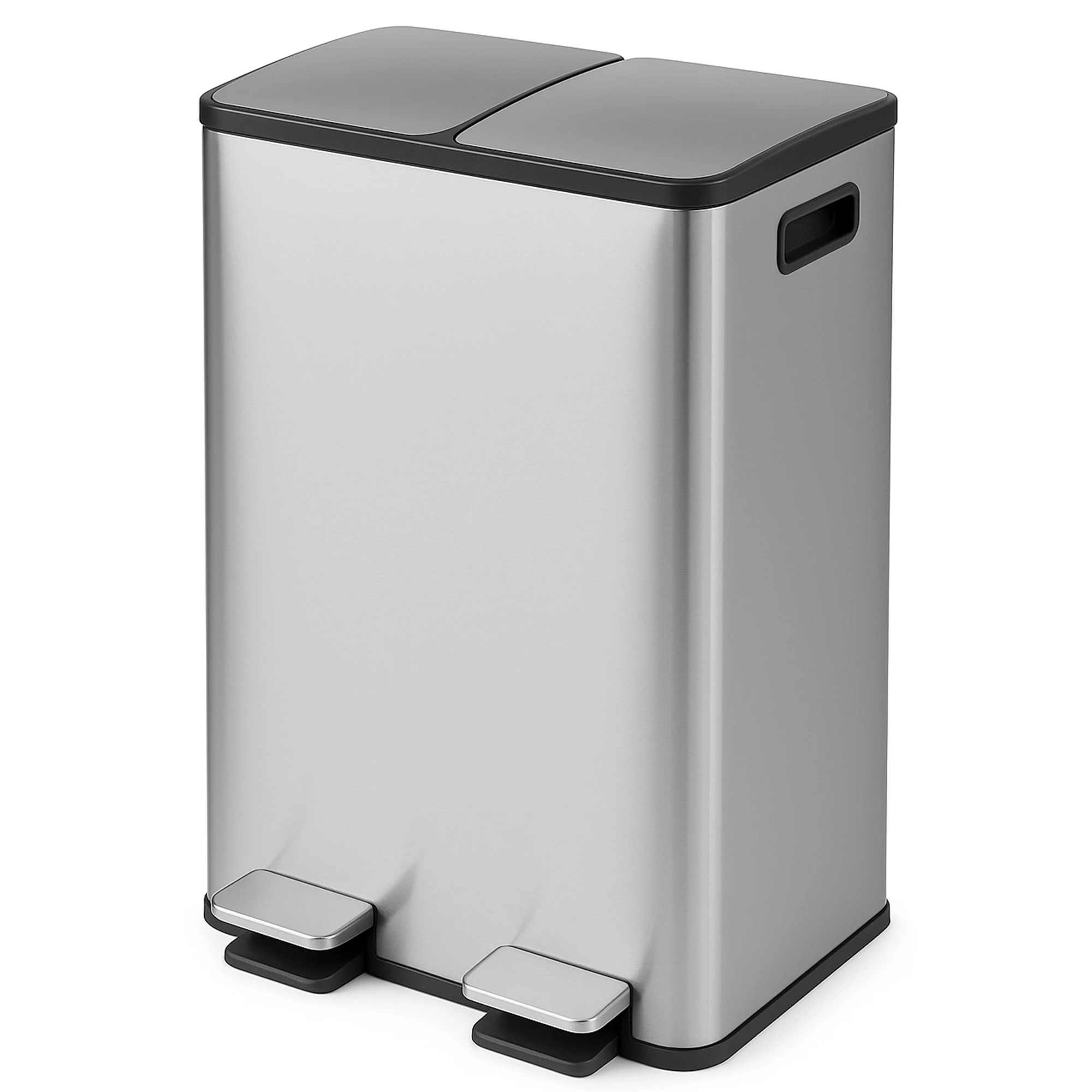 1 Toque 60L Pedal Bin Stainless Steel, 1 of 9