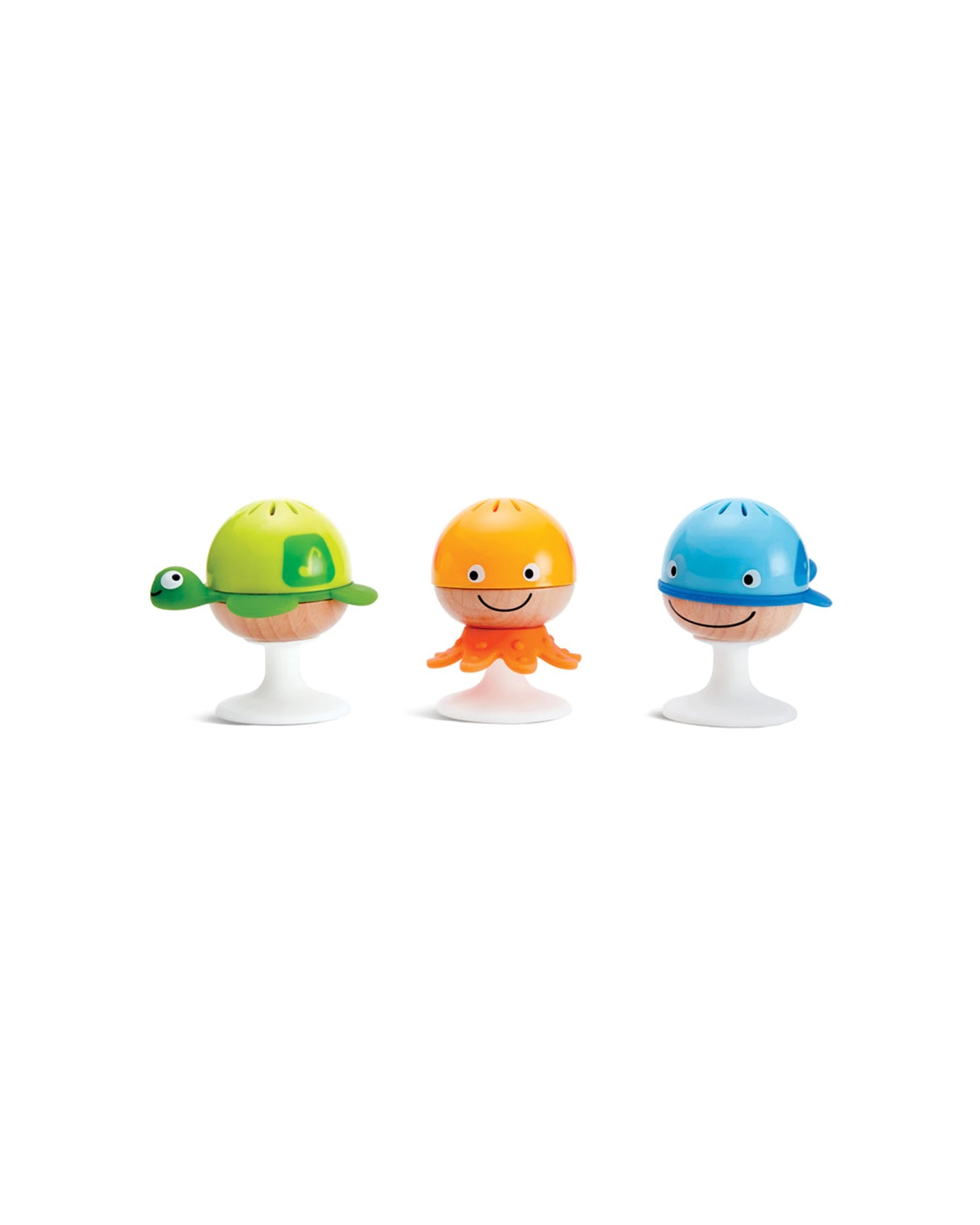 1 Hape Stay-Put Rattle Set Baby Play Toy With Suction Cups - Multi, 1 of 3