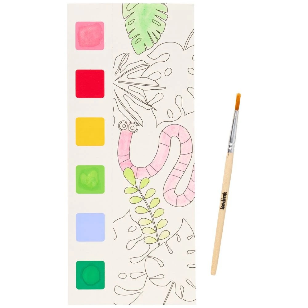 6 Kadink Water Colour Painting Book Insect Garden, 6 of 6