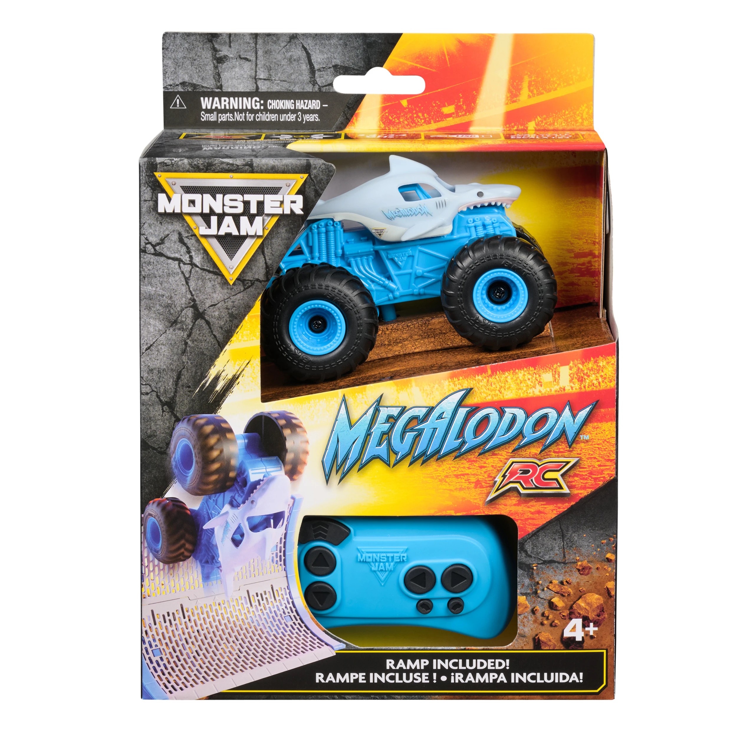 2 Monster Jam RC 1:64 Megalodon - Multi, 2 of 5