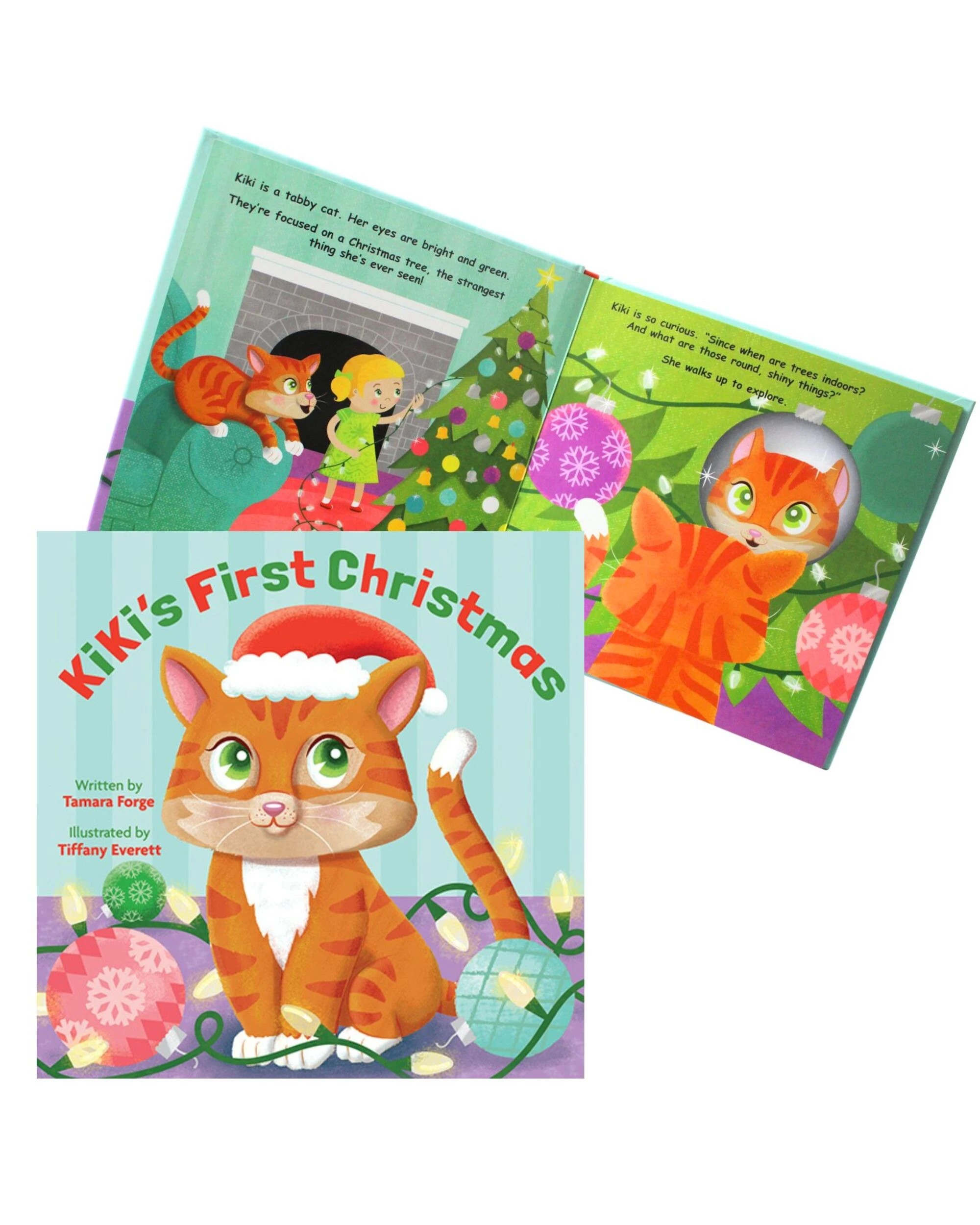 1 Artwrap Kiki's First Christmas Kids Story Book - Multi, 1 of 2