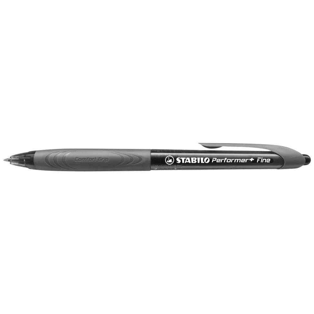 1 STABILO Performer+ Ballpoint Pen Dark Grey Barrel, 1 of 2