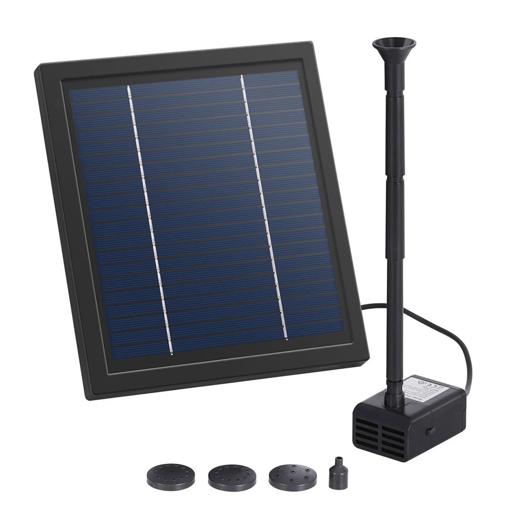 1 Gardeon Solar Pond Pump Submersible Water Fountain Kit 6.1FT - Black, 1 of 6