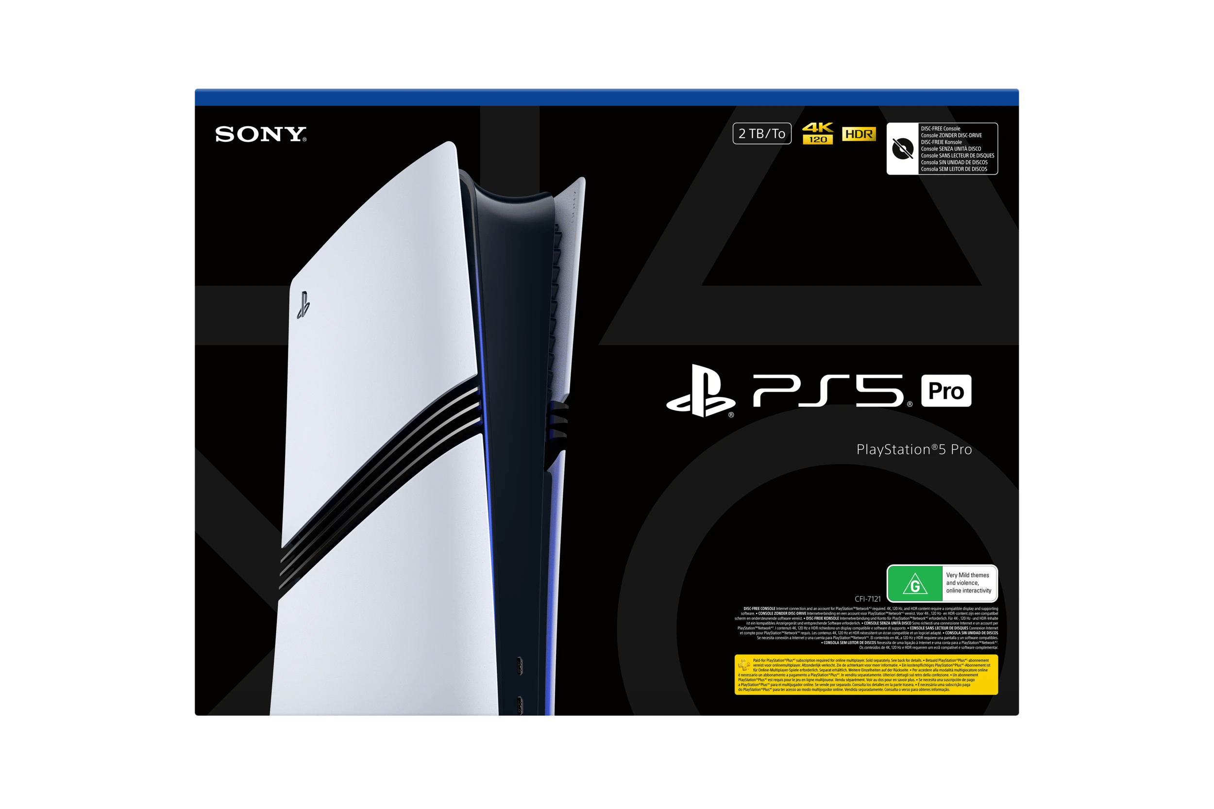 1 PlayStation 5 Pro Console - White, 1 of 7