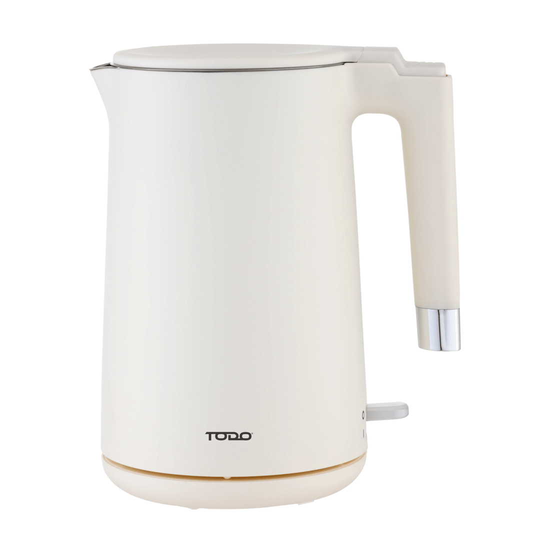 1 TODO 1.7L Electric Cordless Kettle Stainless Steel SUS304 Inner Jug - Cream, 1 of 3