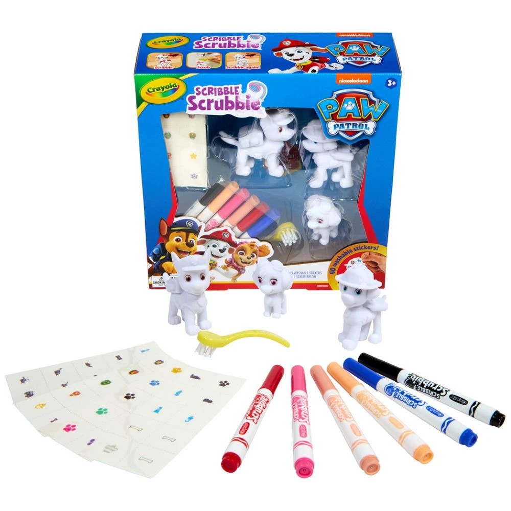 1 Crayola Scribble Scrubbie Paw Patrol Set, 1 of 8