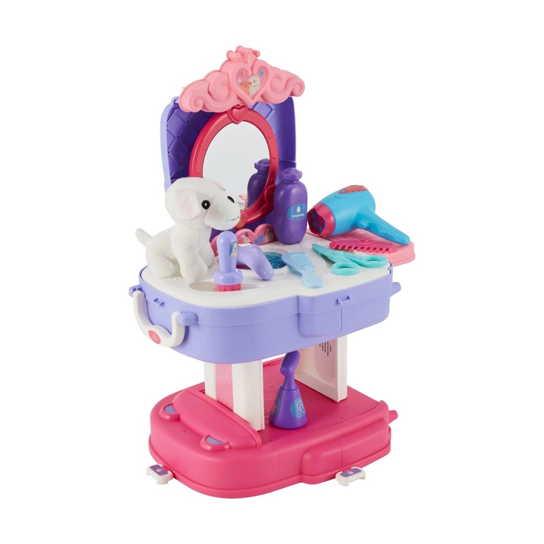 3 21 Piece Pet Salon 2-in-1 Backpack Playset, 3 of 8