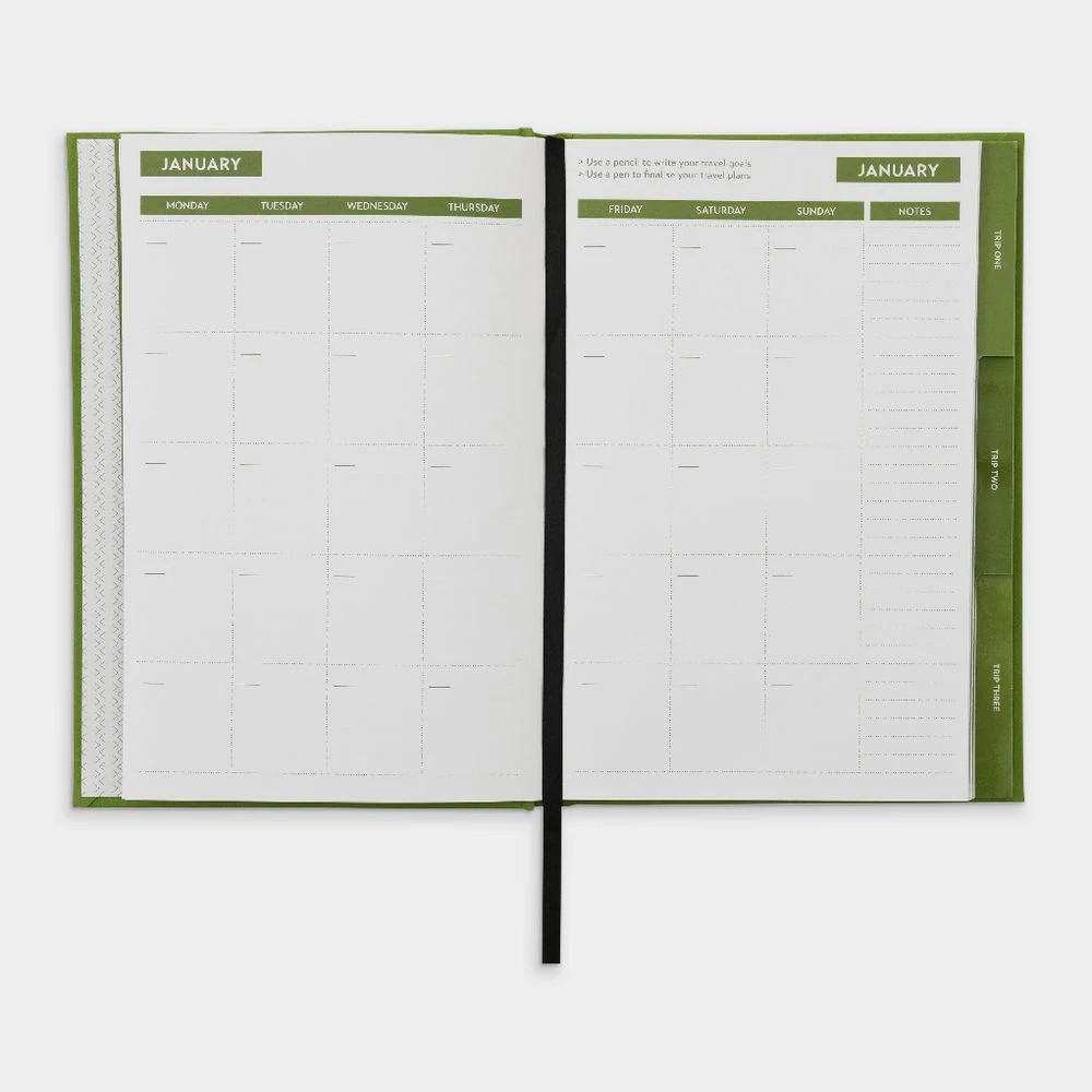 7 Otto A5 Undated Travel Planner, 7 of 10