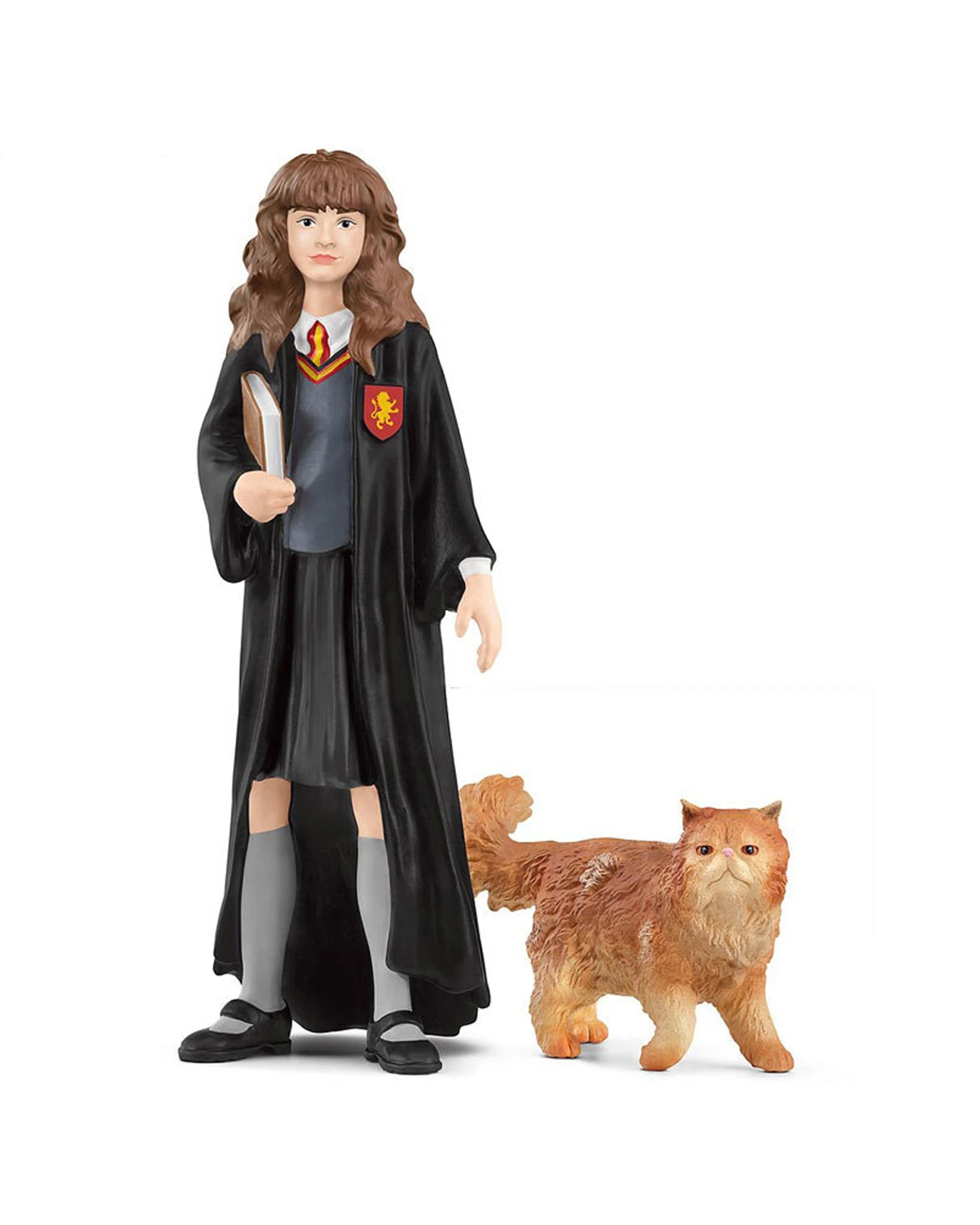 1 Schleich Wizarding World Hermione Crookshanks 2Pc Toy Set 3.9In Collectible - Multi, 1 of 3