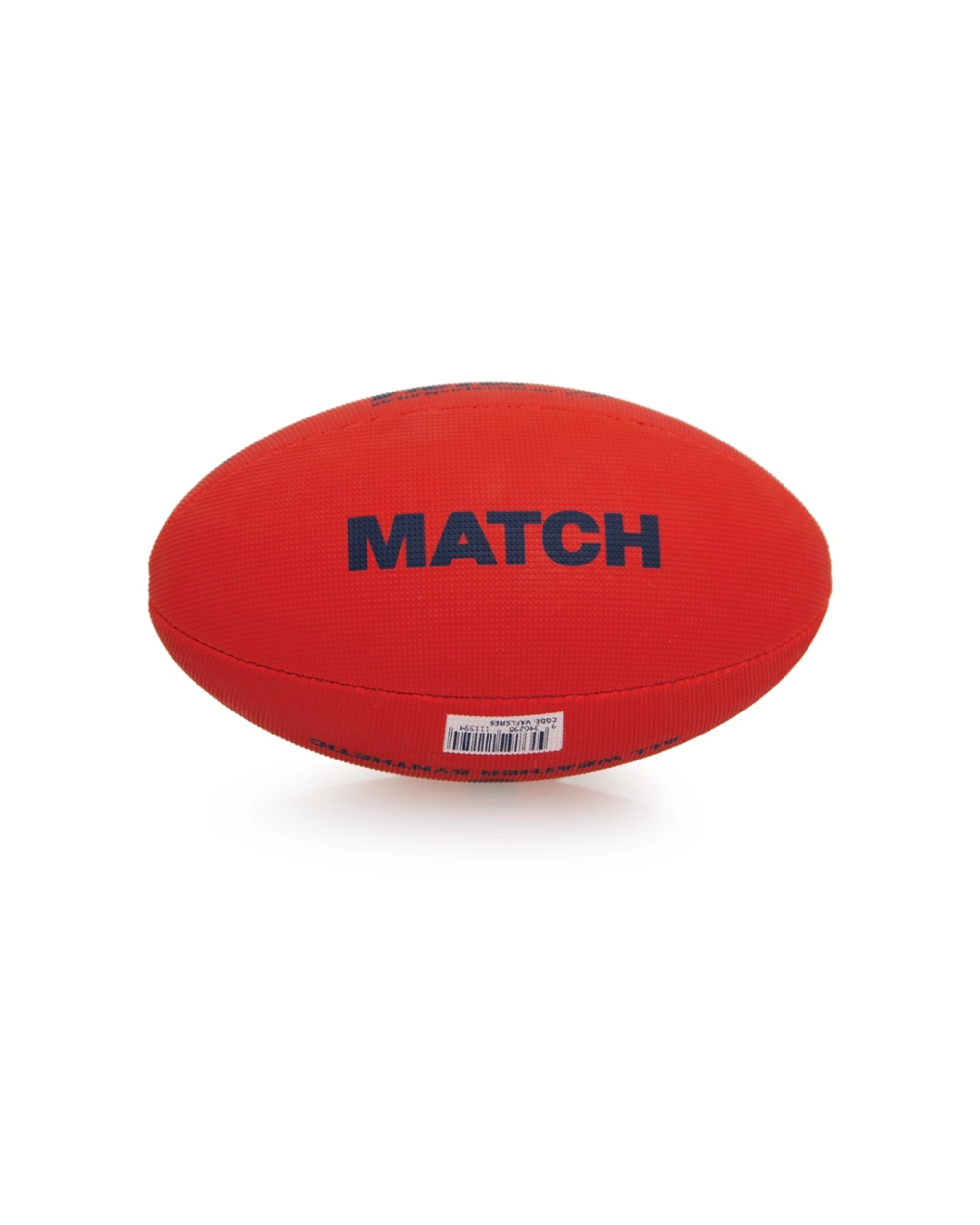 3 Victor Sports Synthetic Football Durable AFL Ball Size 3 Hand-Stitched - Red, 3 of 4