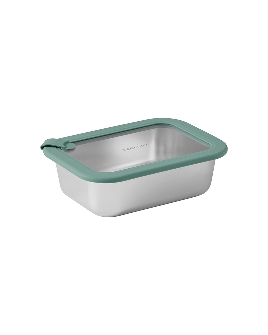 Ecology Store Stainless Steel Rectangular Container 1200ml 20x15cm ...