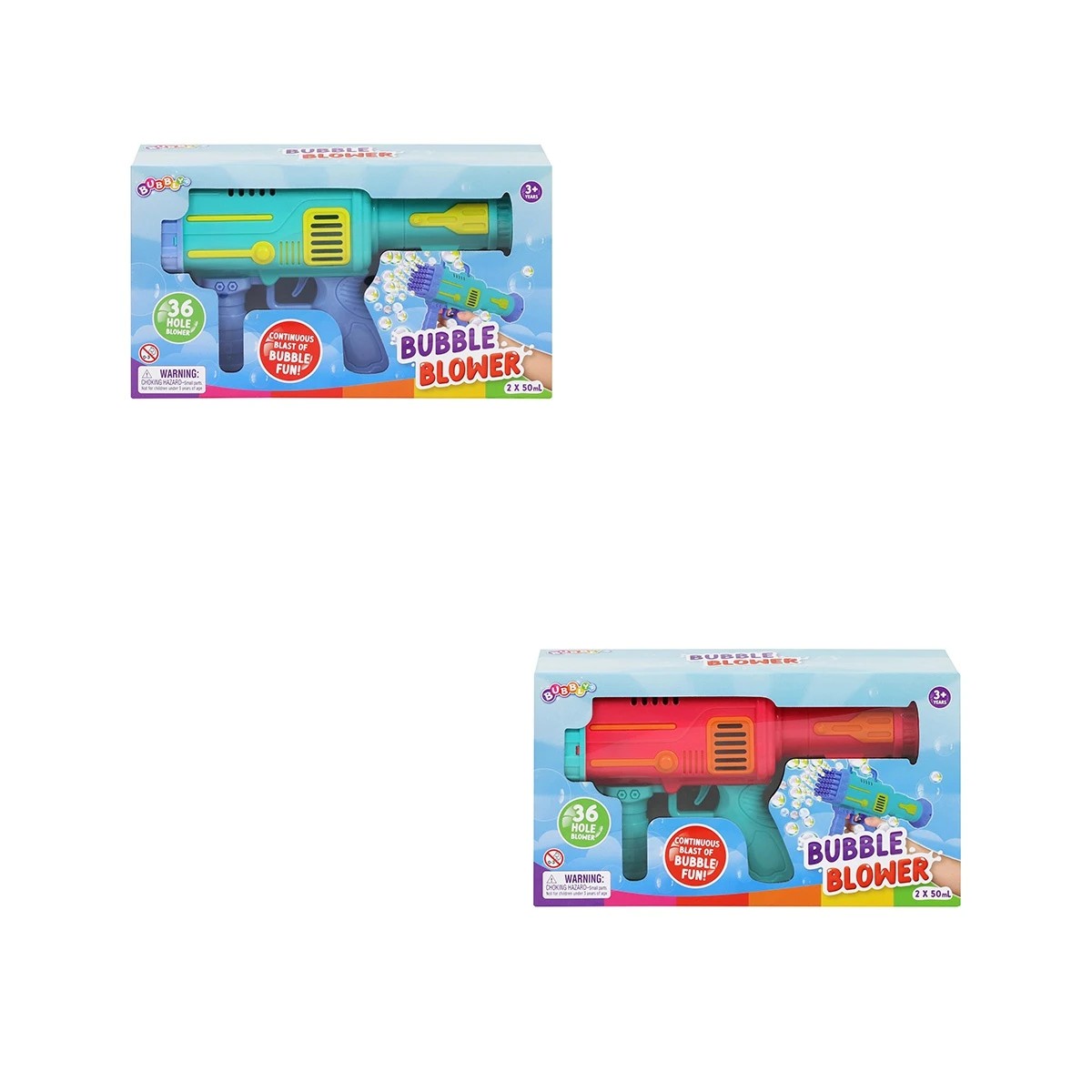 1 36 Hole Bubbly's Bubble Blower - Assorted, 1 of 6