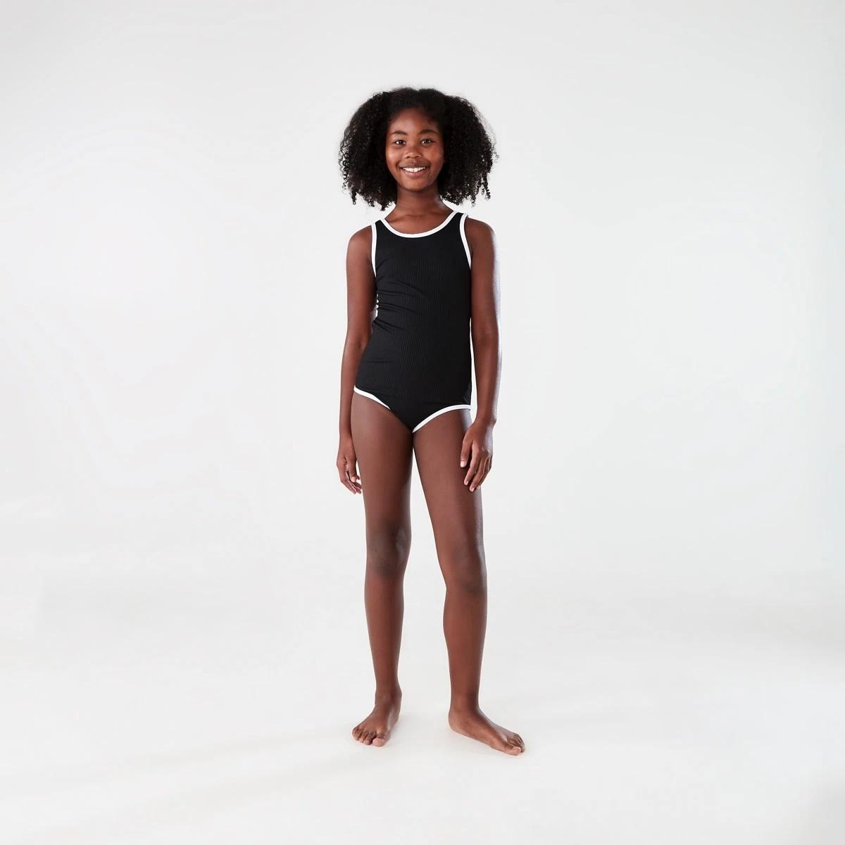 4 One Piece Bather BLACK, 4 of 7