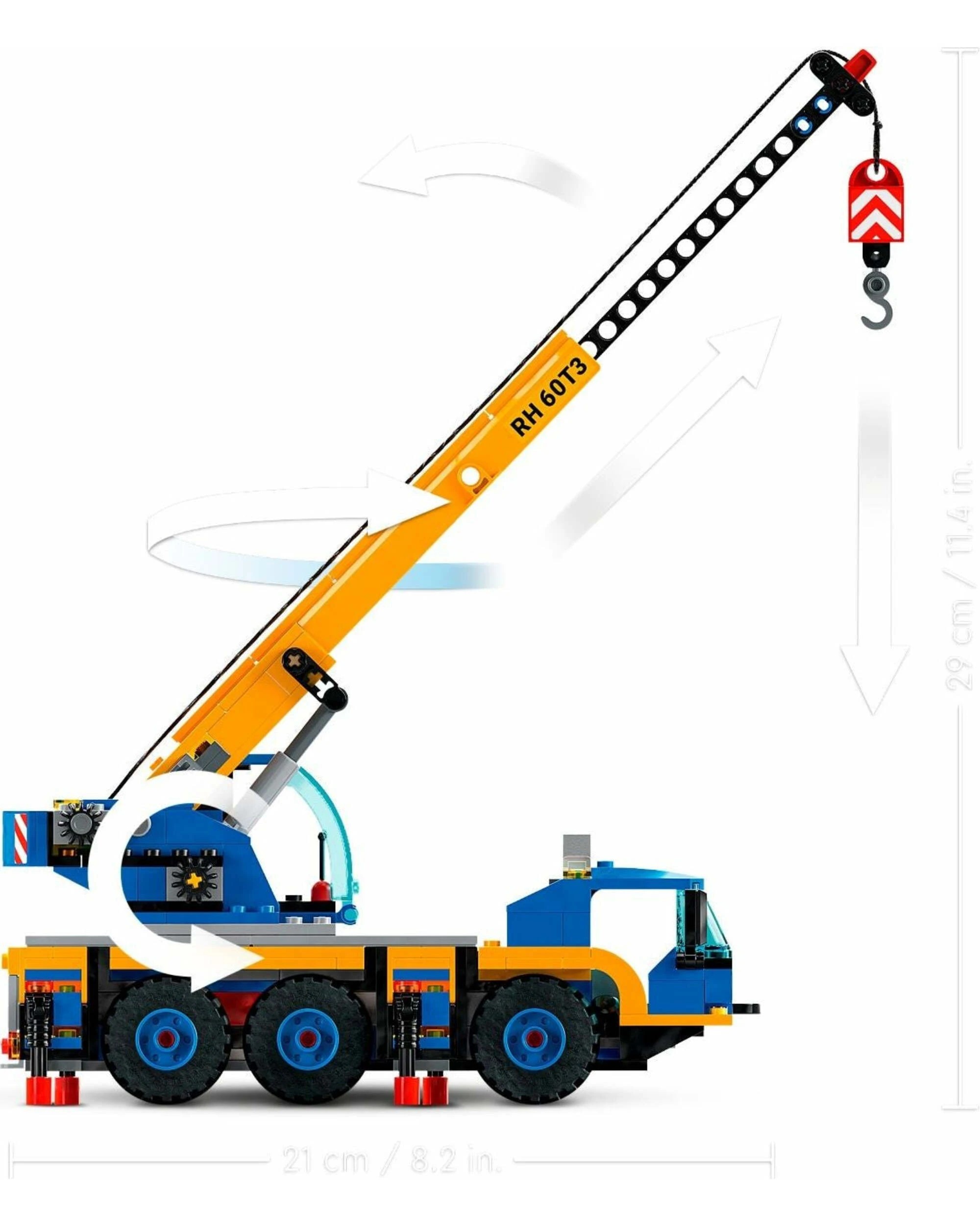 4 LEGO City Series 60324 Mobile Crane, 4 of 5
