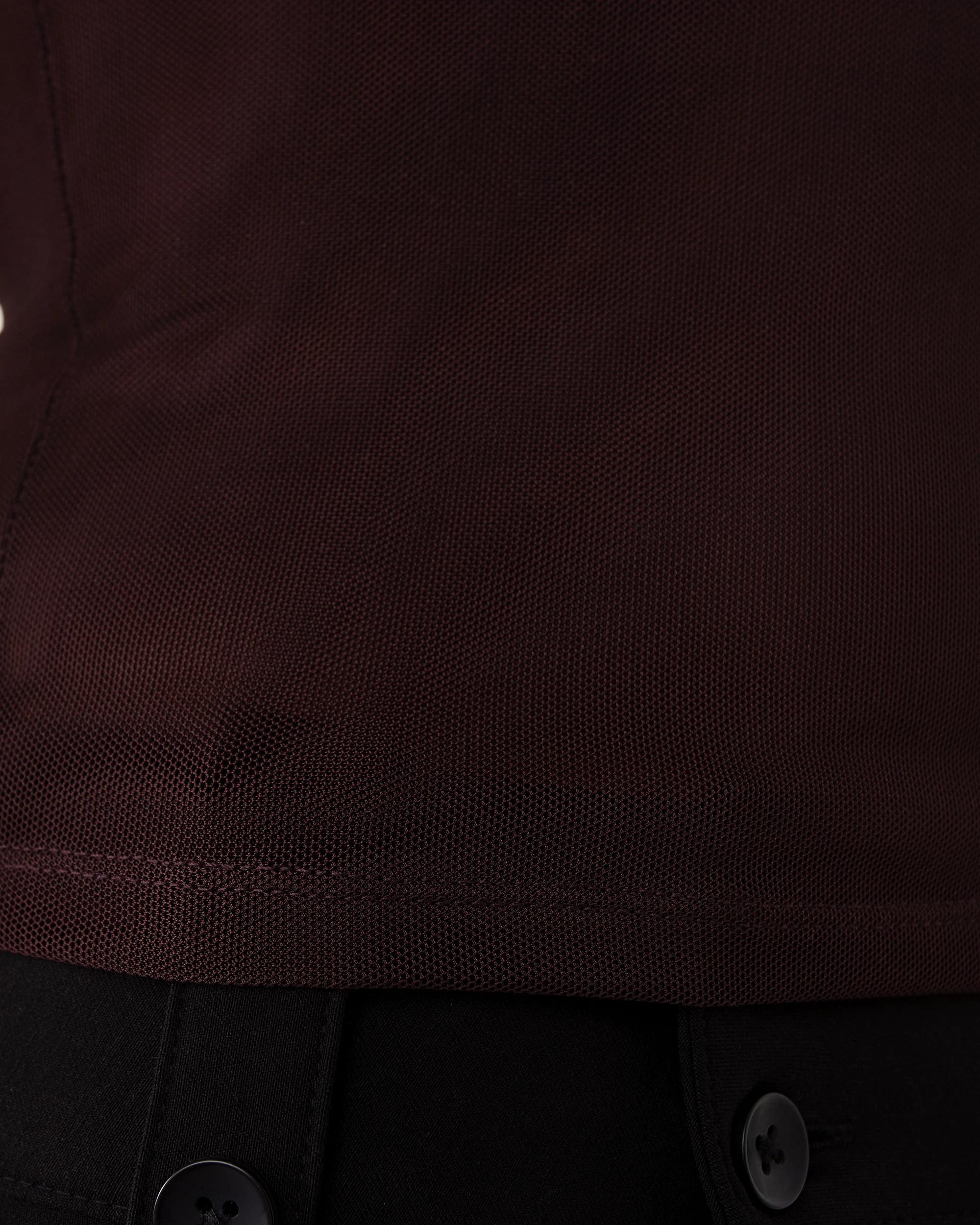 7 Mesh T-shirt Choc Plum, 7 of 7