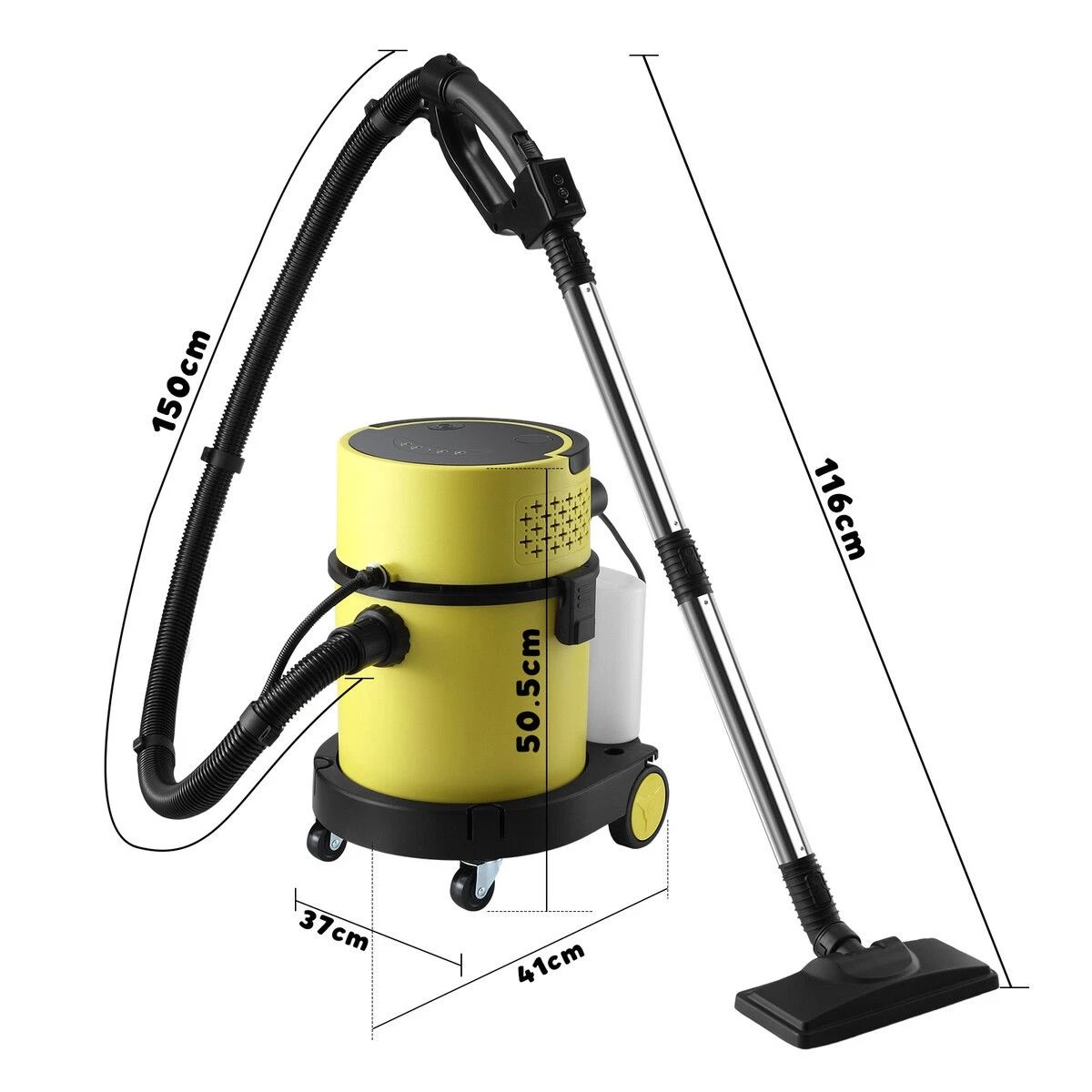 2 Ausway Steam Carpet Cleaner Upholstery Vacuum Wet Dry Hard Floor Sofa Spot Rug Stain Remover Pet Car 7in1 Deep Cleaning, 2 of 3