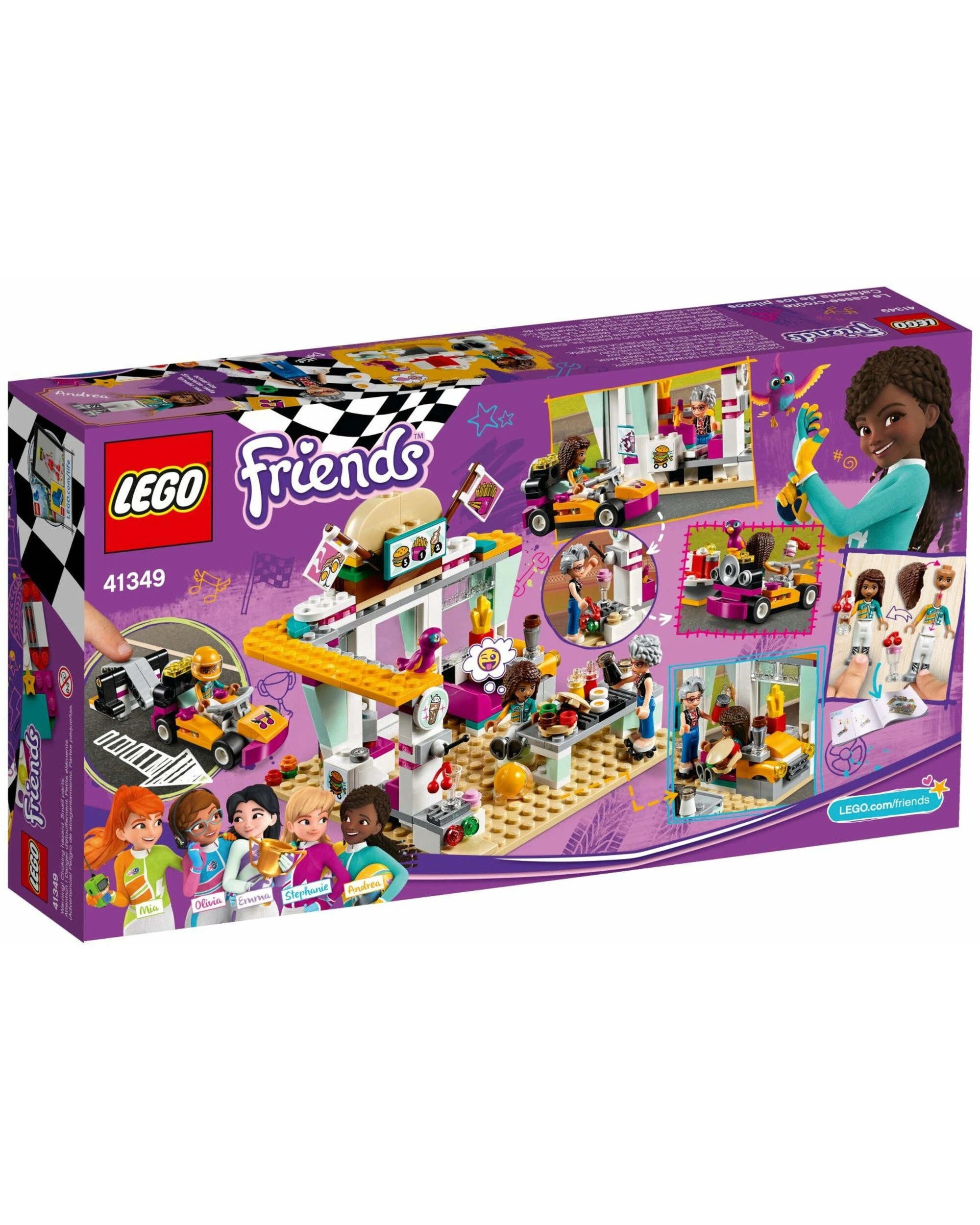 4 LEGO 41349 Drifting Diner Drive-In Playset, 4 of 4