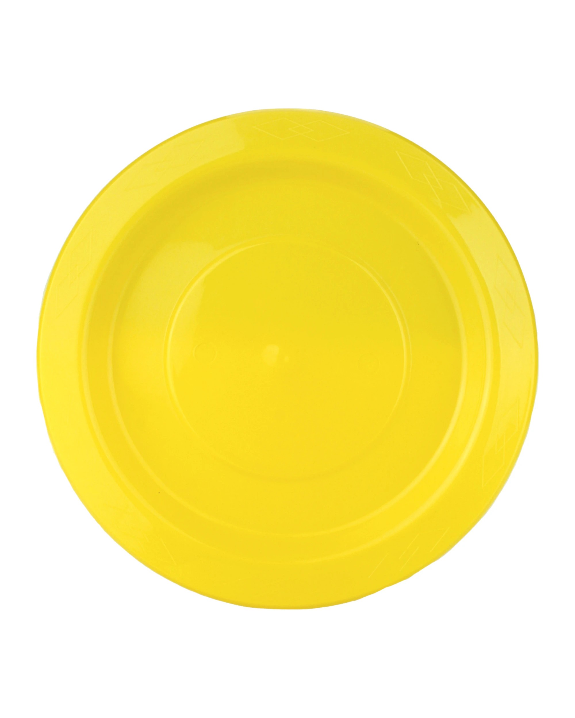1 Alpen 18cm Reusable Plates Pack of 20 - Yellow - Yellow, 1 of 3