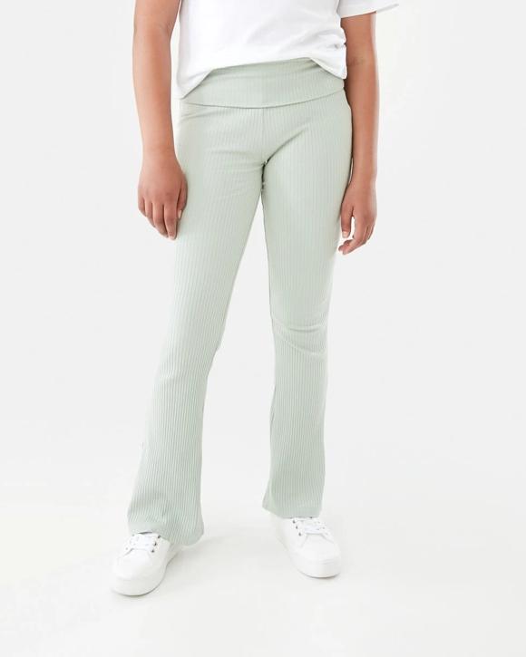 Rib Roll Waist Leggings