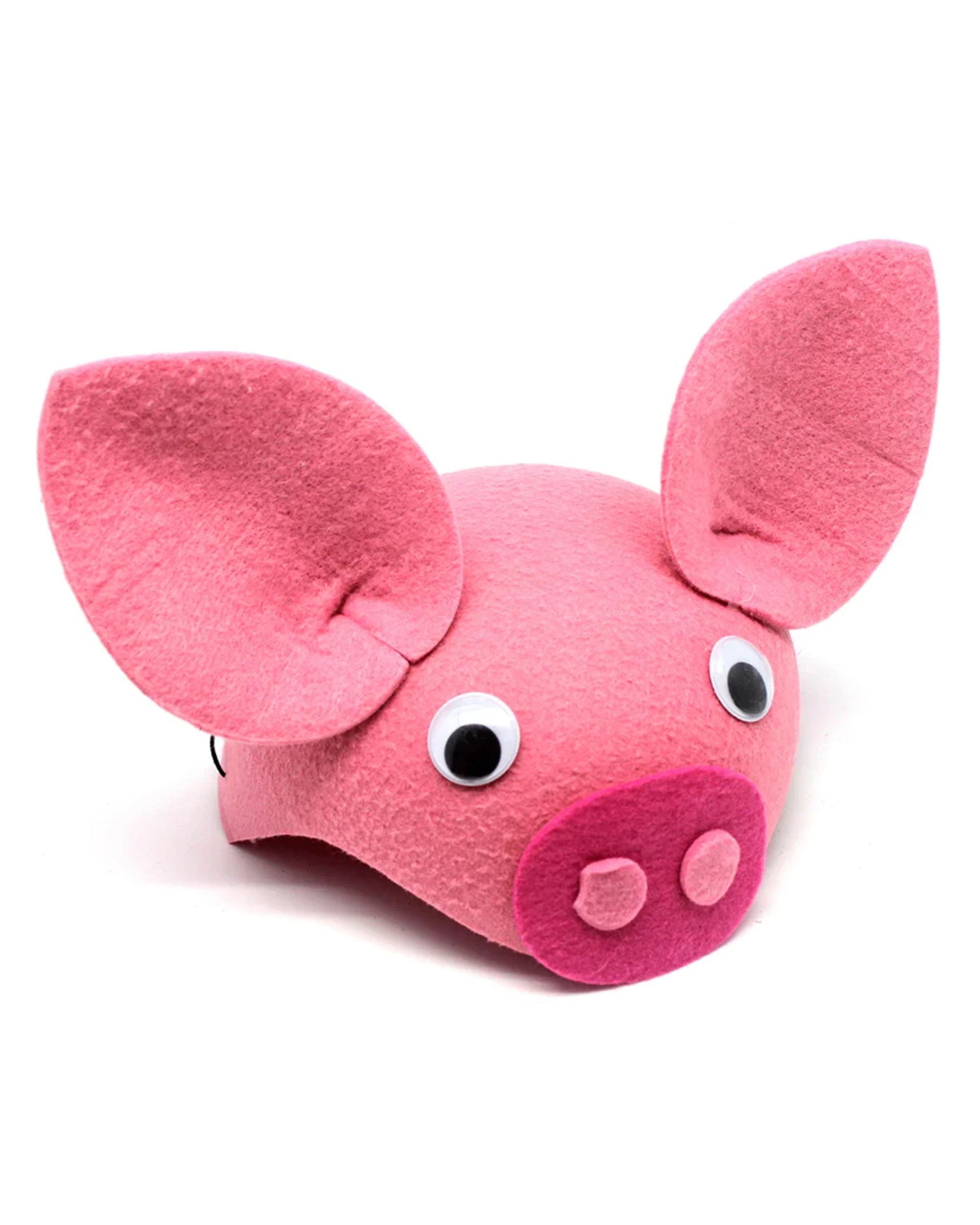 1 Partyrama Pig Felt Hat - Pink, 1 of 1