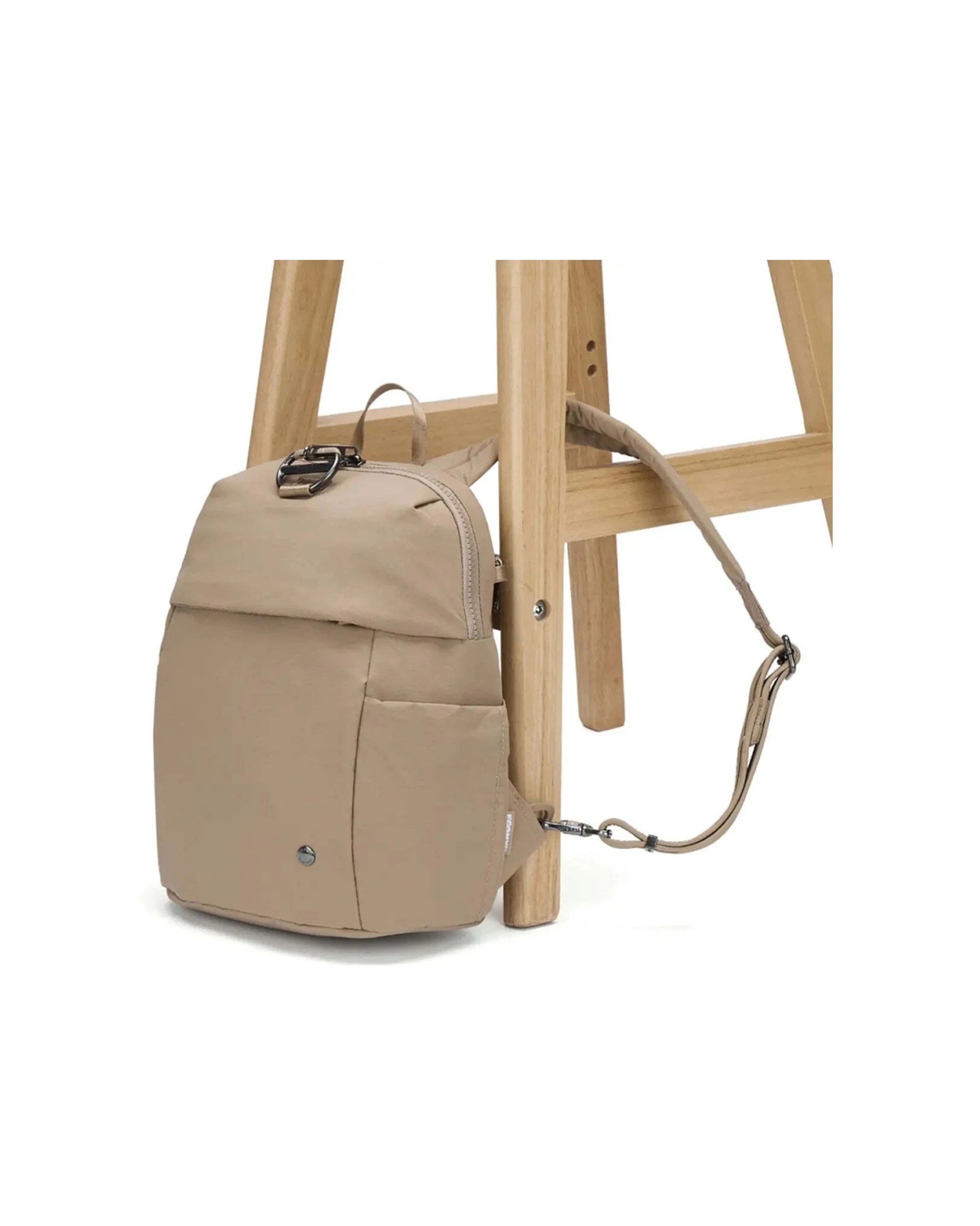 6 Pacsafe Citysafe CX Petite Anti-Theft RFID Blocking Backpack 8L Lightweight Durable Travel Bag Taupe - Blue, 6 of 8