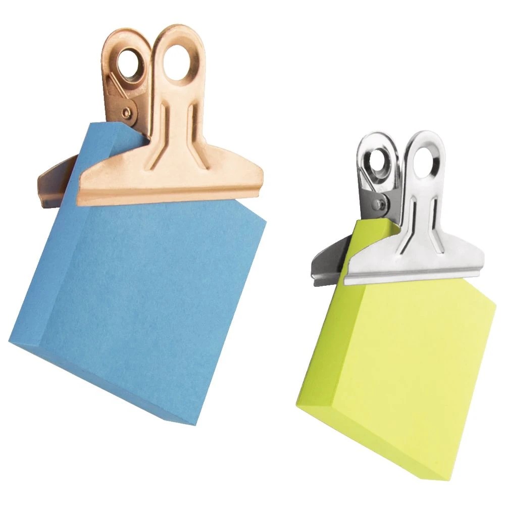 3 Three By Three Wide Clip Magnets Chrome 3 Pack, 3 of 3