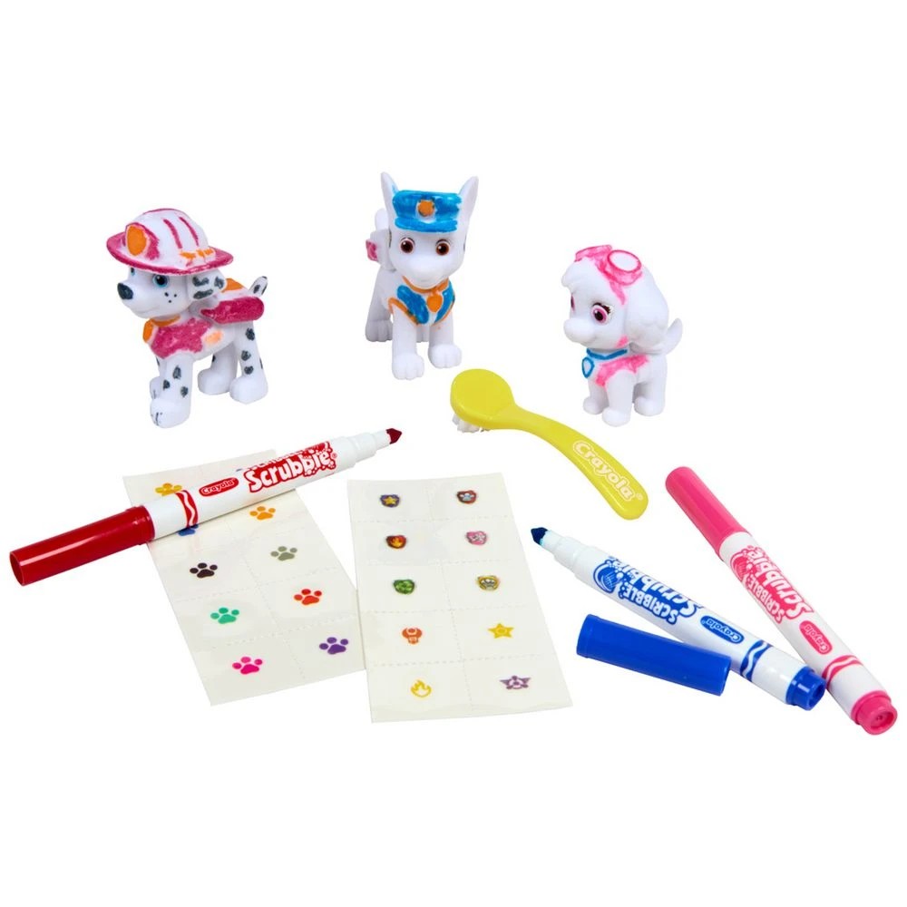 3 Crayola Scribble Scrubbie Paw Patrol Set, 3 of 8