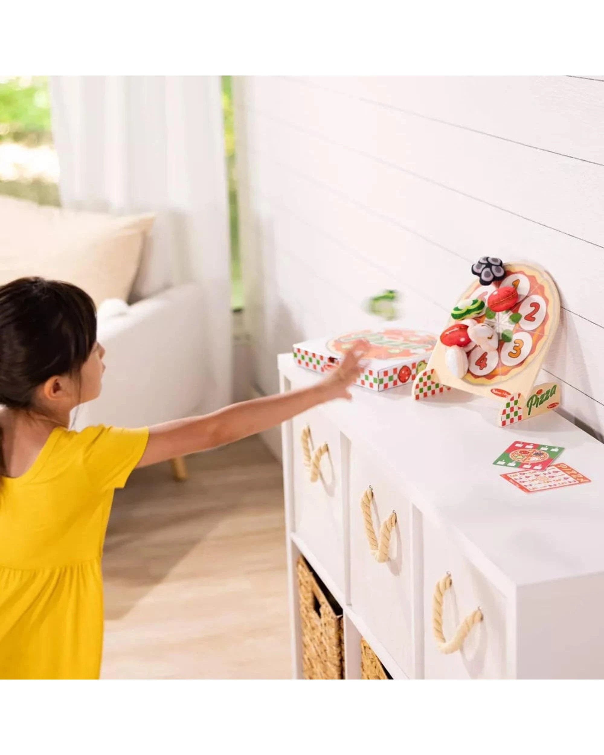 4 Melissa and Doug Pizza Topping Toss, 4 of 9