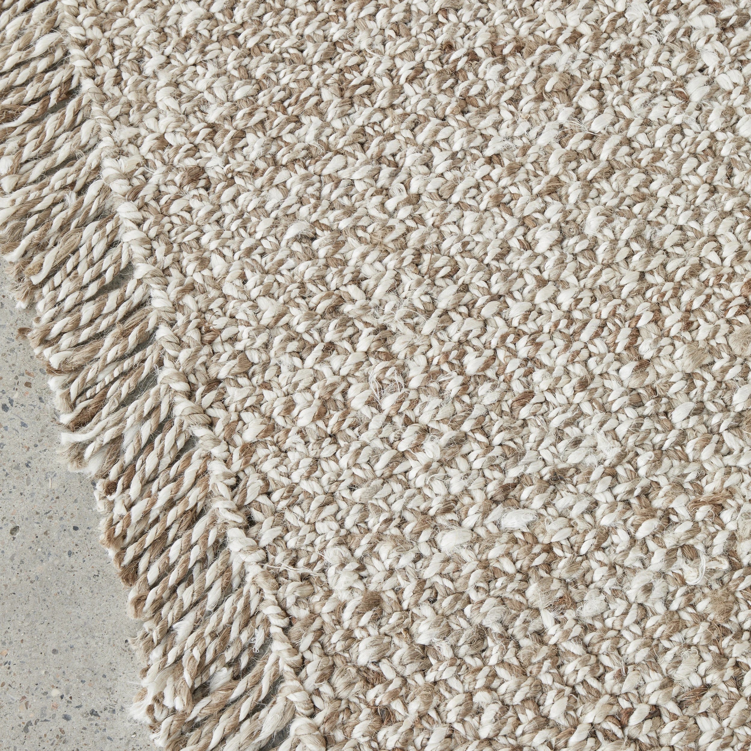 4 Common Ground Rugs Kingsley Parker 280x190cm - Large Jute Rug - Grey, 4 of 6