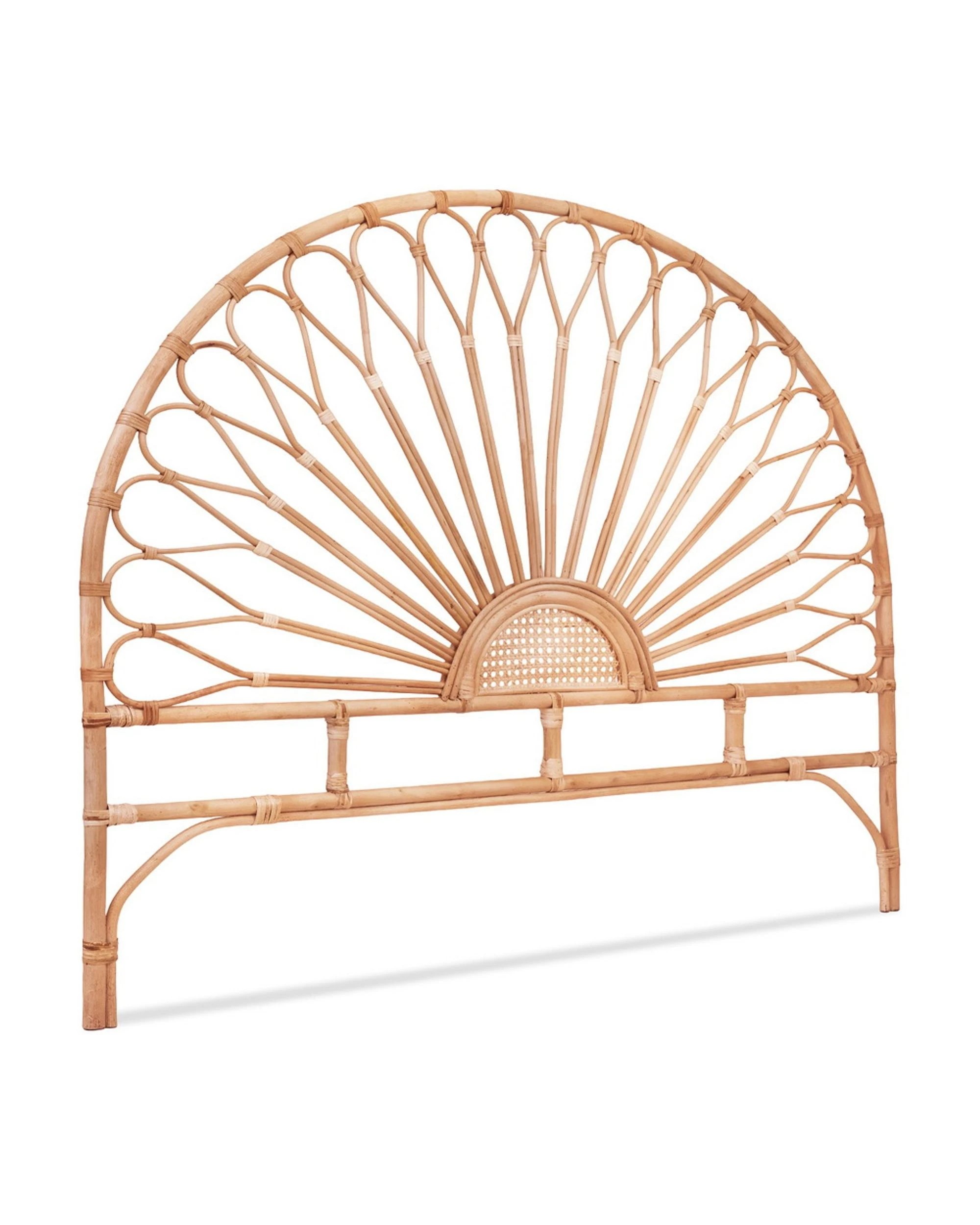 1 Artiss Bed Headboard Queen Bedhead Rattan - MARI - Natural, 1 of 7