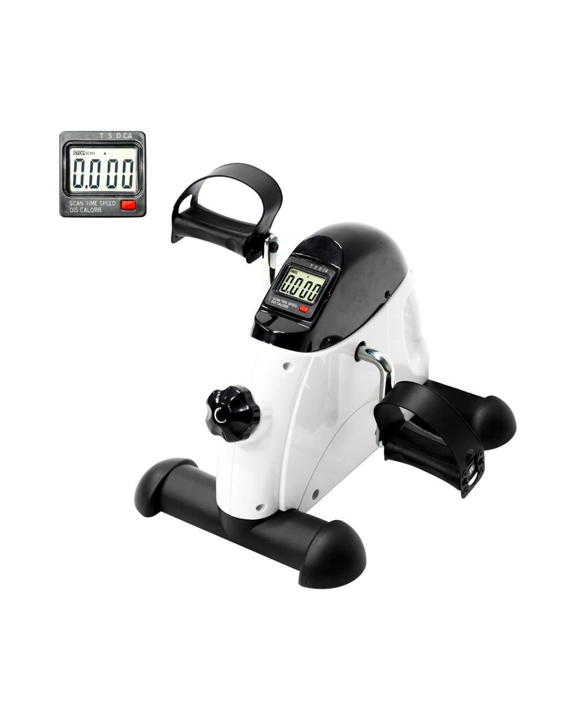 3 Powertrain Portable Mini Trainer Exercise Machine Home Gym Pedal Bike Cycle Legs and Arm, 3 of 4