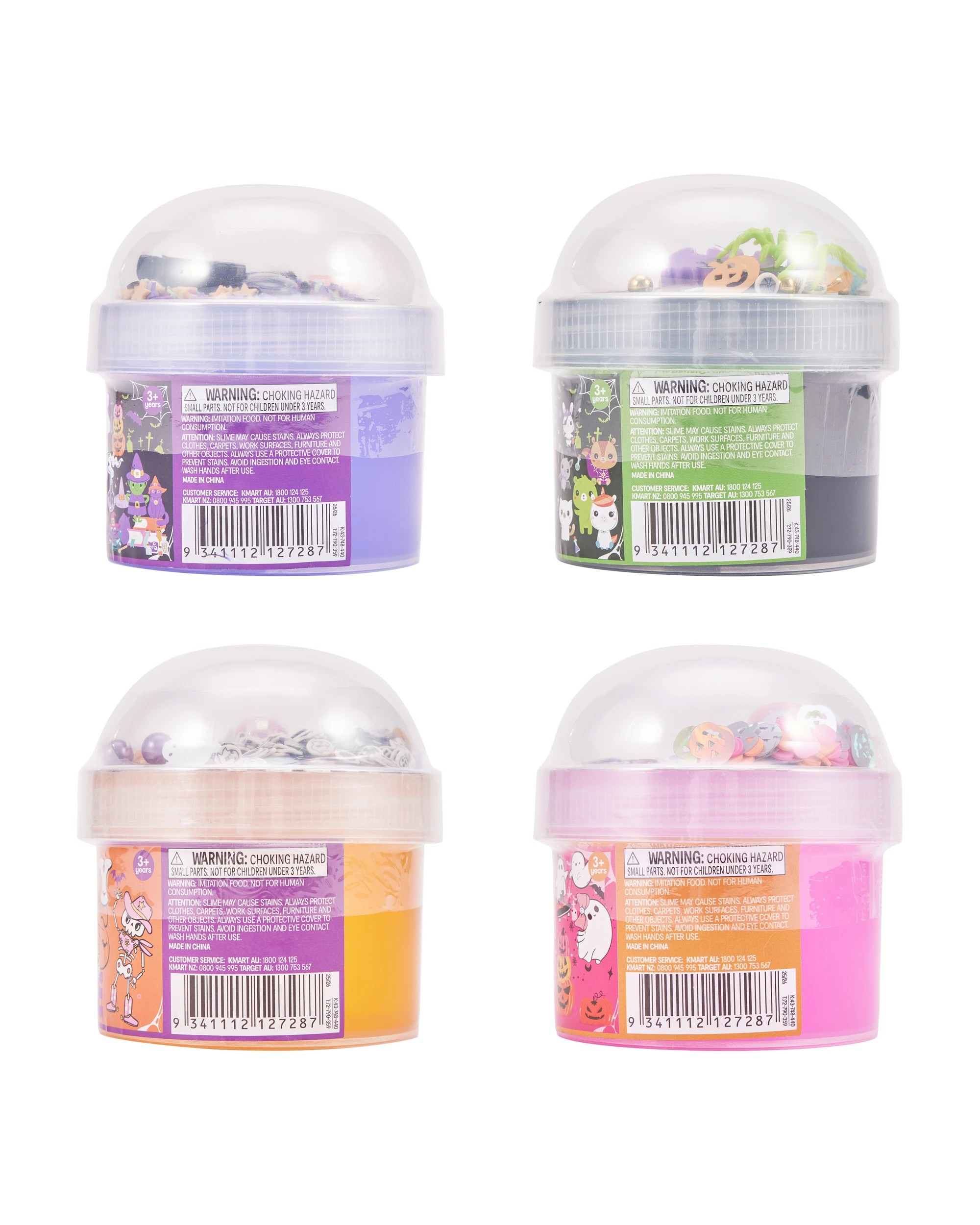 5 Halloween Slime Pot - Assorted, 5 of 5