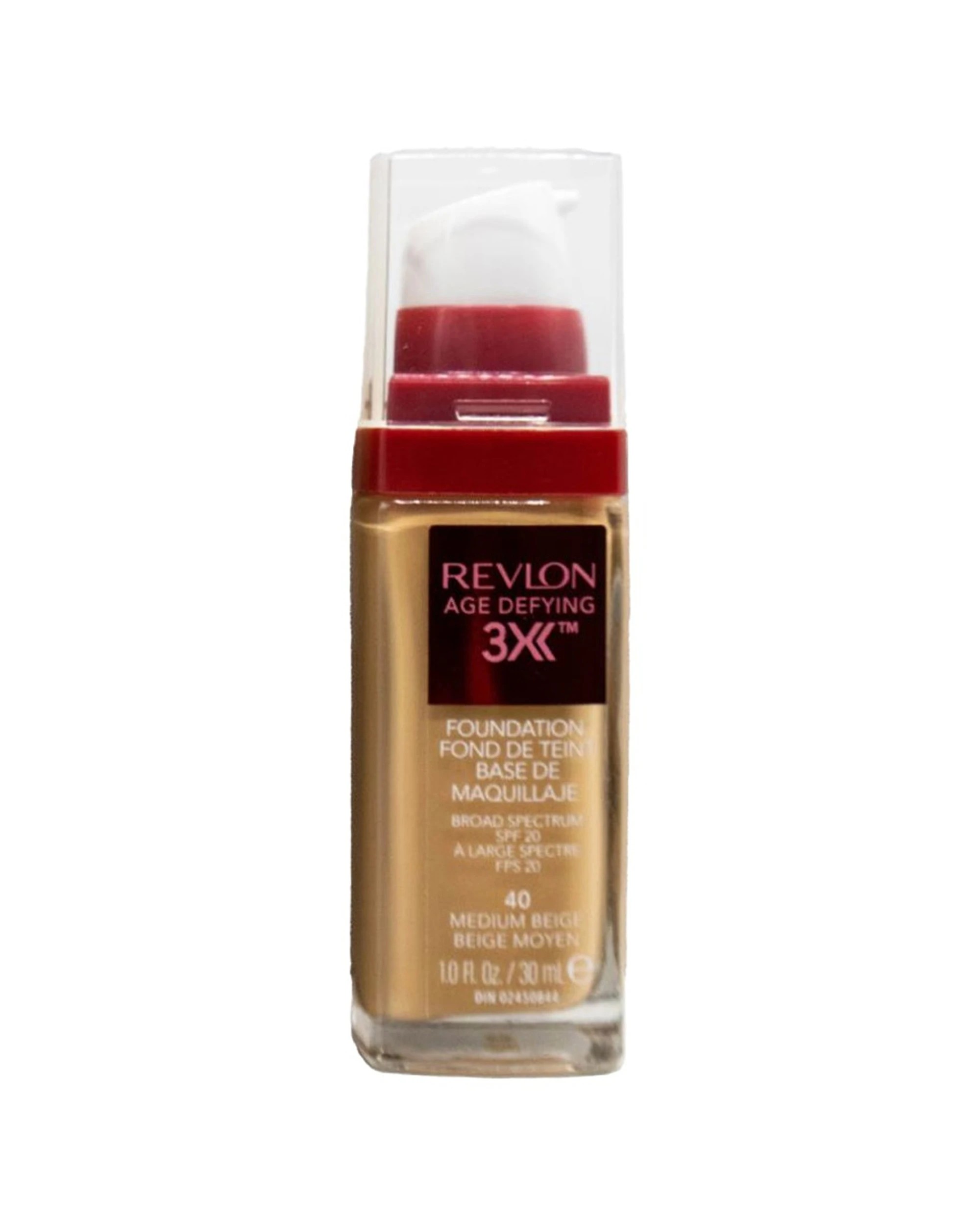 2 Revlon Age Defying SPF20 Foundation 2PK 30ml Hydrating Daily Wear 40 - Multi, 2 of 4