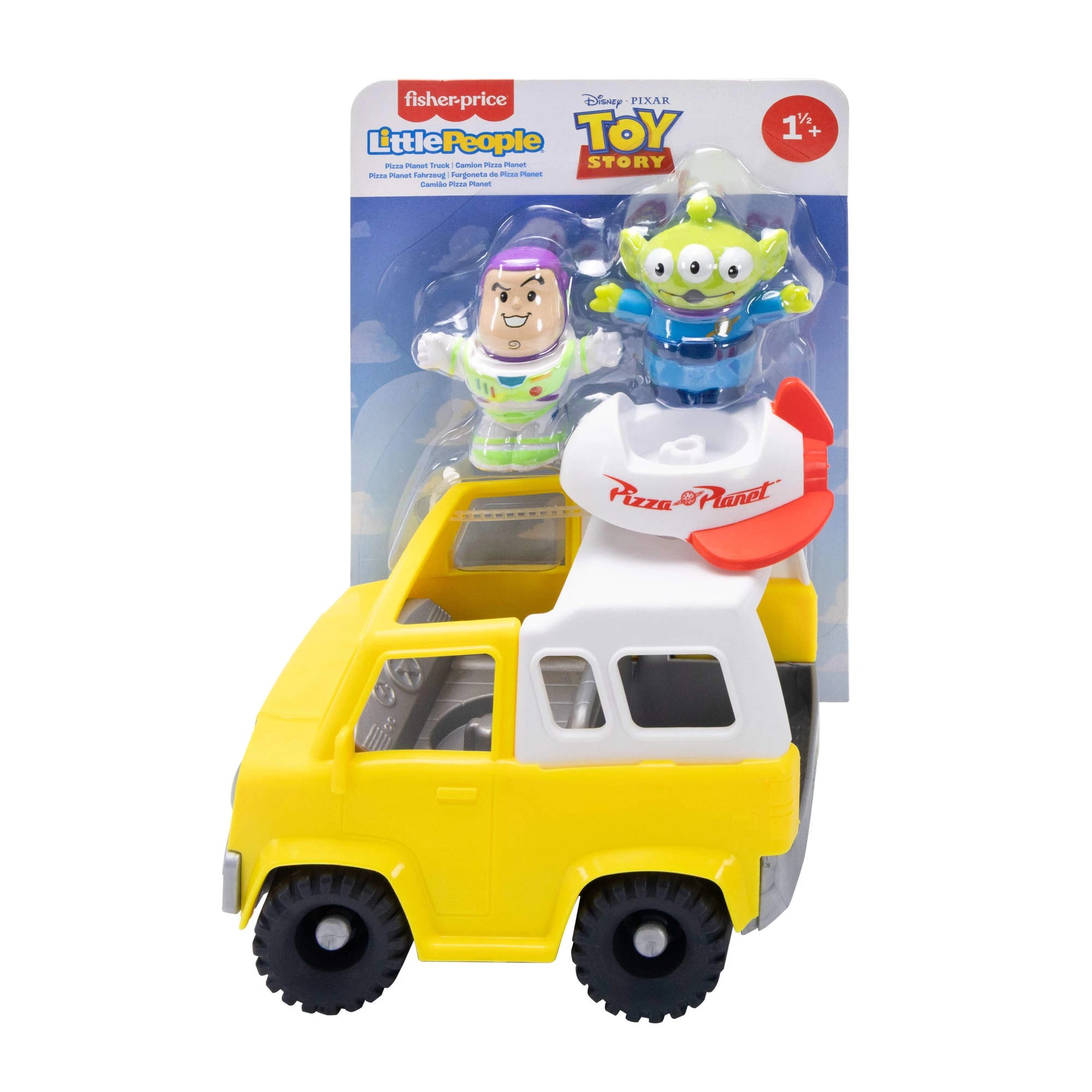 1 Fisher-Price Little People Disney & Pixar Toy Story Pizza Planet Truck & Buzz Lightyear Toy Pack, 1 of 6